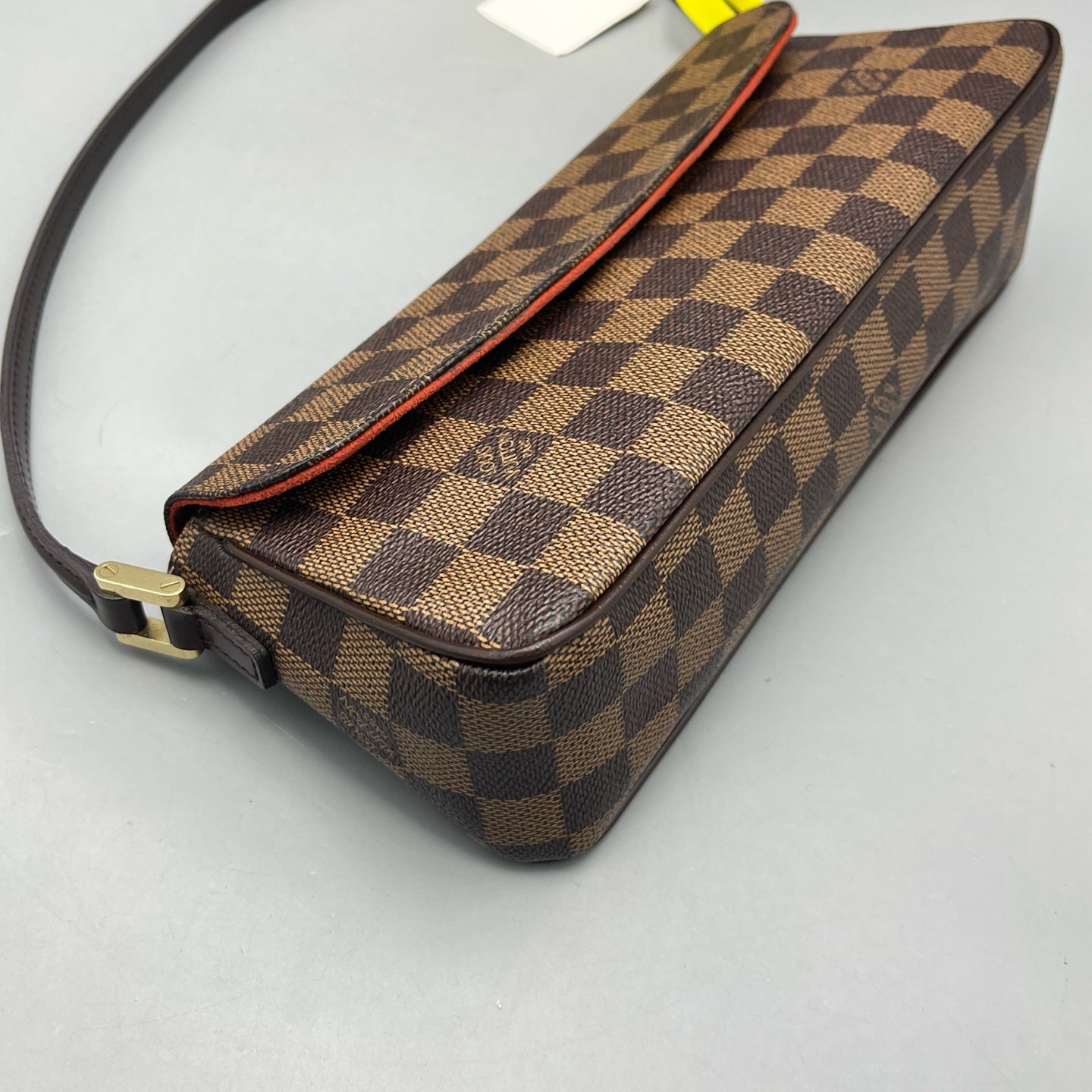 Louis Vuitton - Omotesando Flap Shoulder Bag - Damier Ebene coated canvas with leather trim - Brown - (Small)