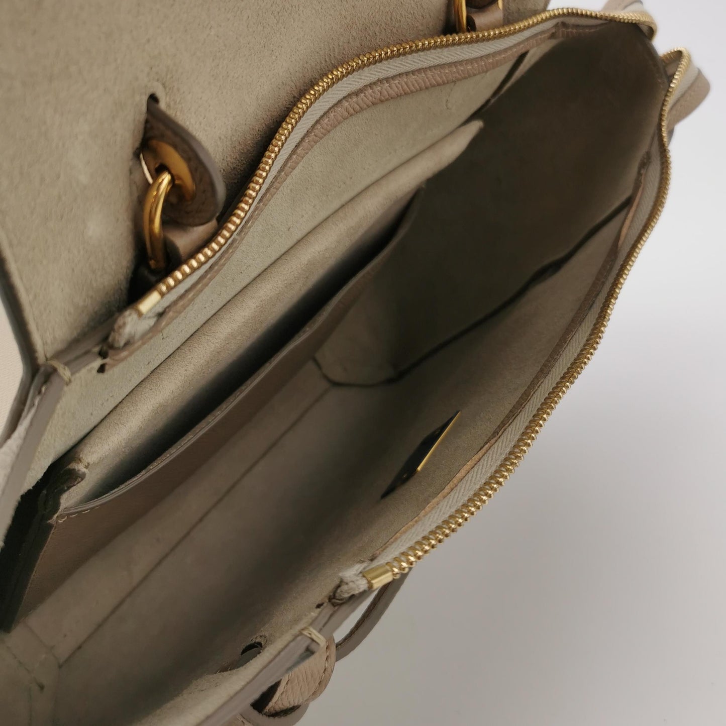 Celine - Belt Bag - Leather - Beige - (Medium)