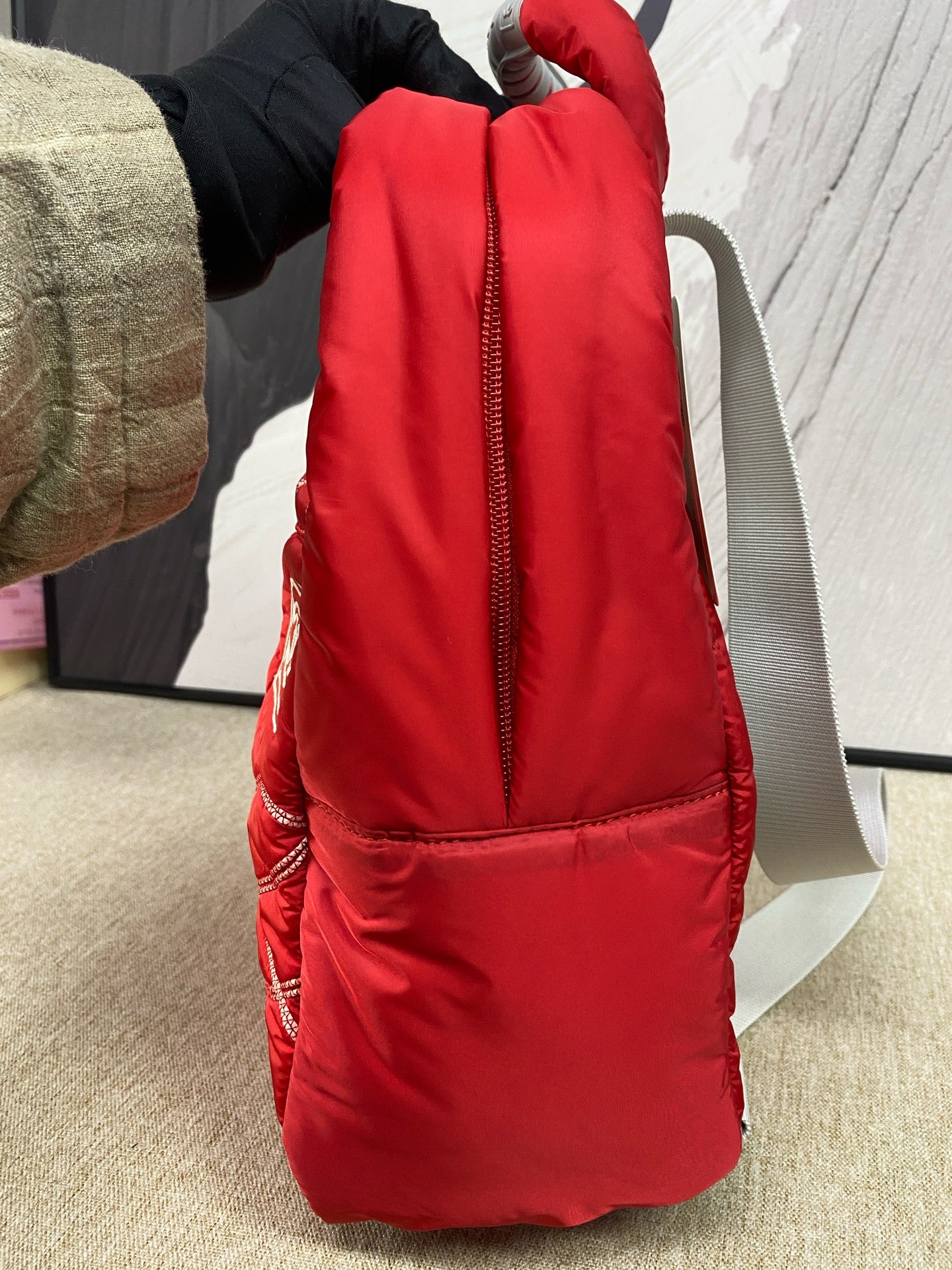 Chanel - Puffer Sports Series Backpack - Polyamide - Red - (Medium)