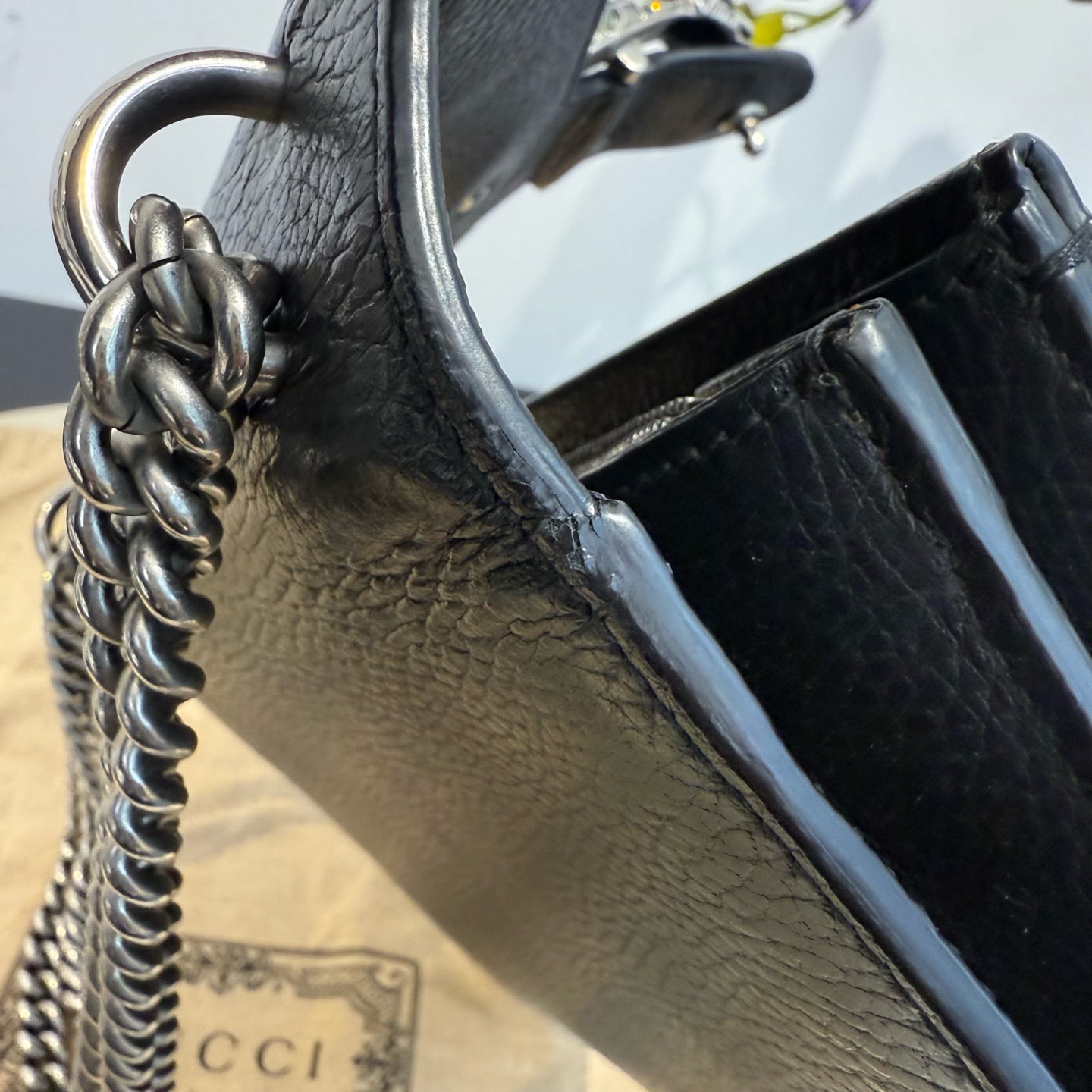 Gucci - Dionysus - Leather - Black - (medium)