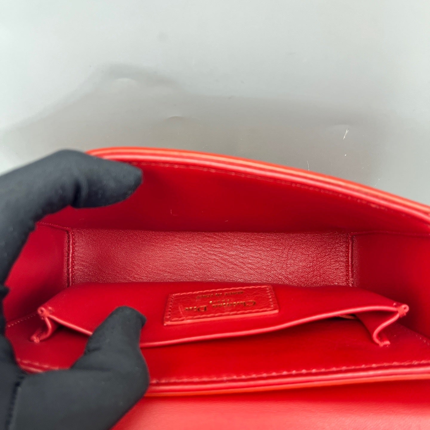 Dior - 30 Montaigne Mini - Leather - Red - (mini)