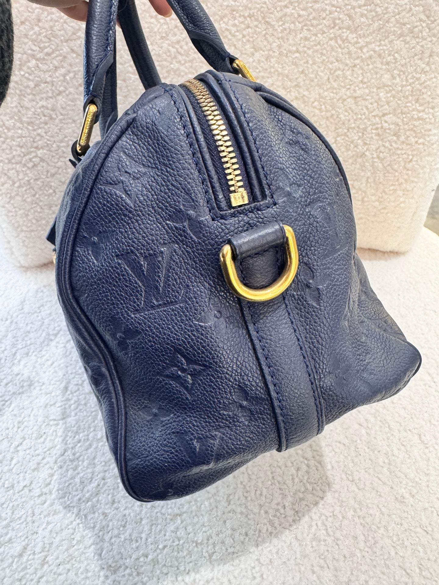 Louis Vuitton - Speedy Bandoulière 25 - Leather - Navy - (Small)