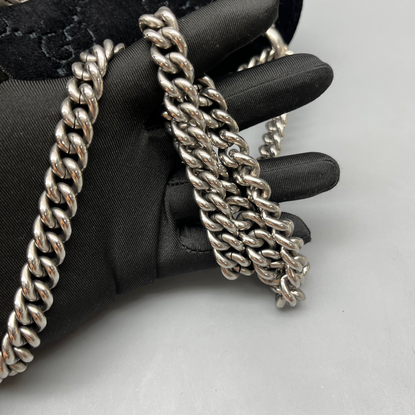 Gucci - Dionysus Chain Bag - Velvet - Black - (Medium)