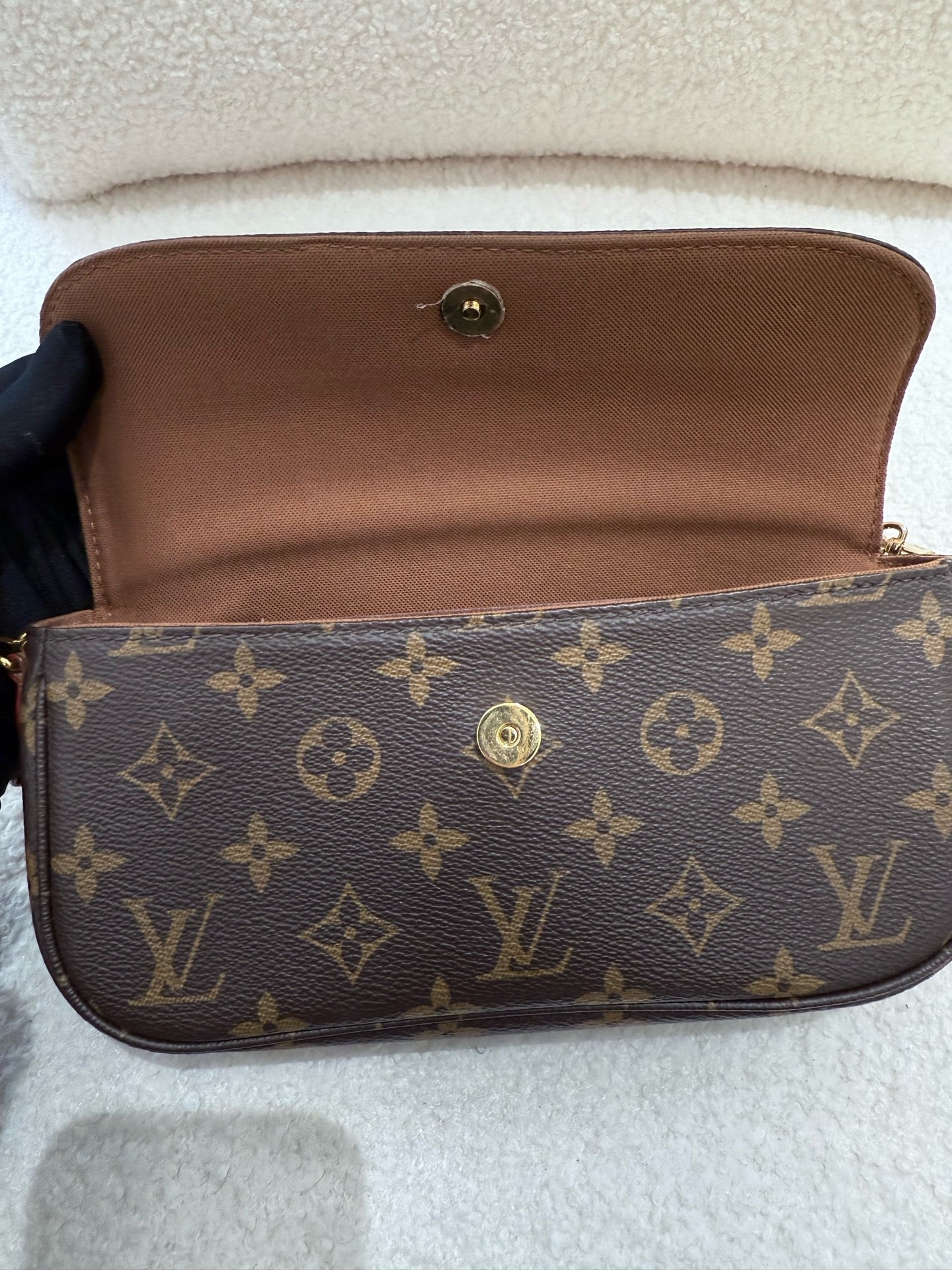 Louis Vuitton - Ivy - Monogram coated canvas with Vachetta leather trim - Brown - (Mini)