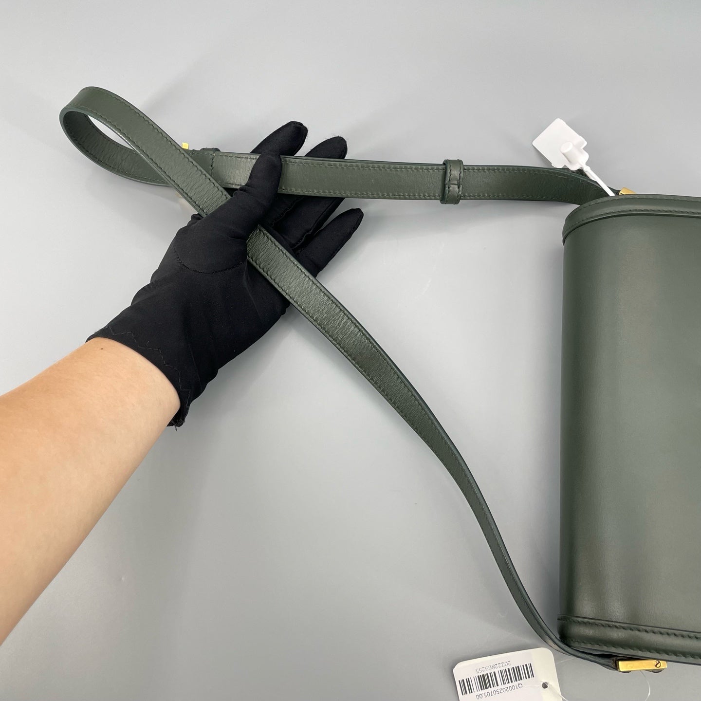 Saint Laurent - Solferino Shoulder Bag - Smooth Leather - Green - (medium)