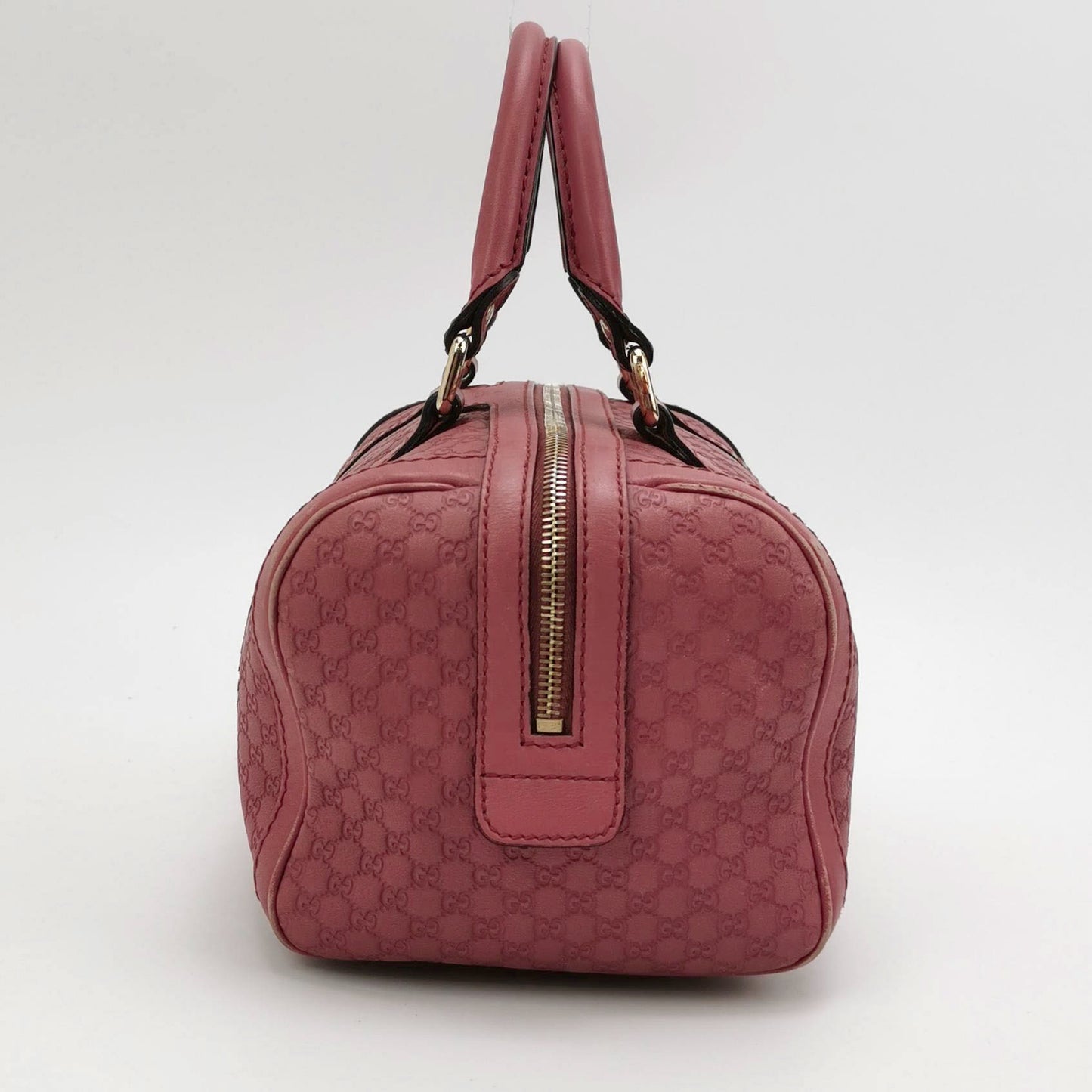 Gucci - Microguccissima Boston Bag - Leather - Purple - (small)