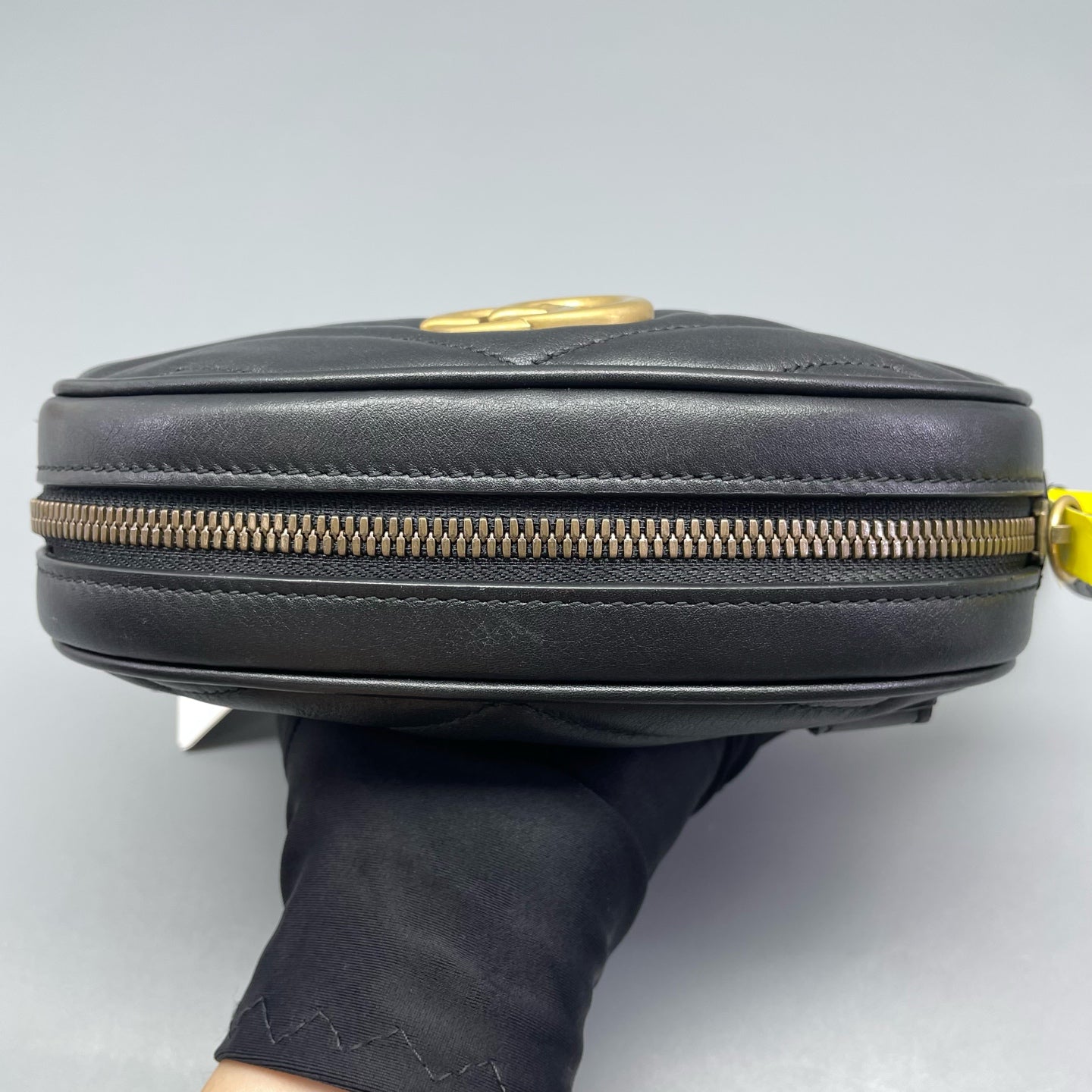 Gucci - Marmont Belt Bag - Matelassé leather - Black - (mini)