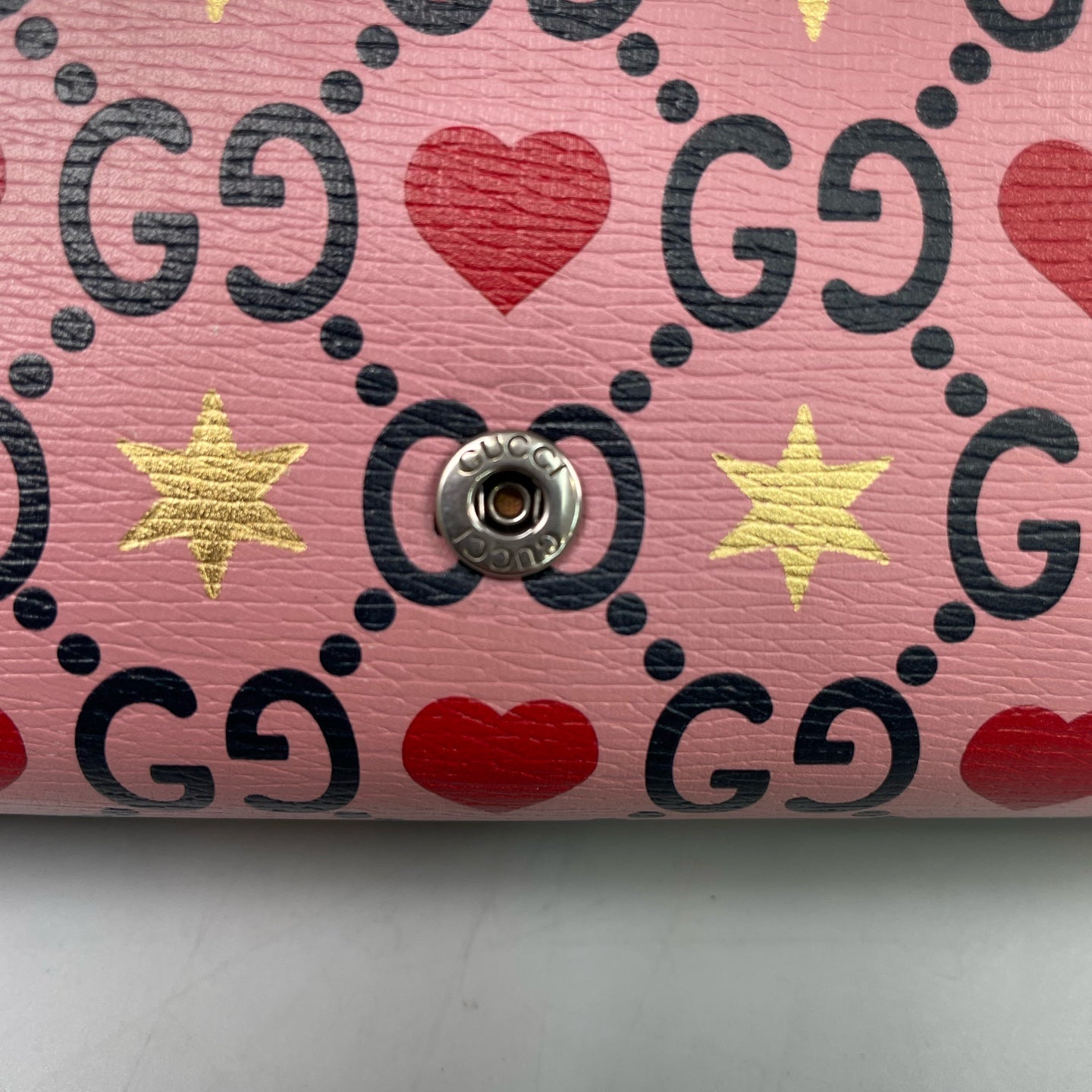 Gucci - Dionysus Valentine's Day Limited Heart WOC - Coated canvas with leather trim - Pink - (mini)