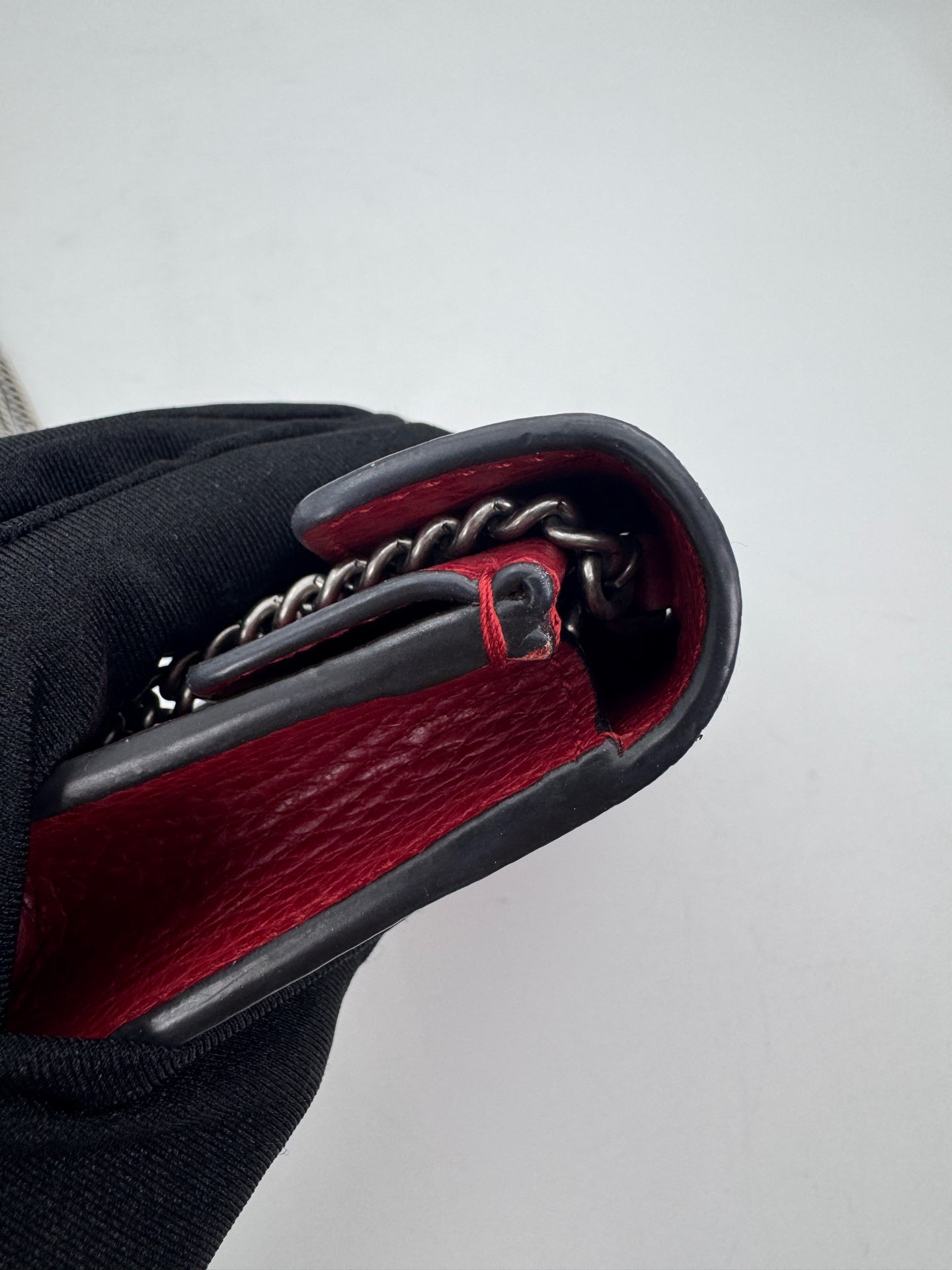 Gucci - Dionysus Super Mini Chain Bag - Leather - Red - (mini)