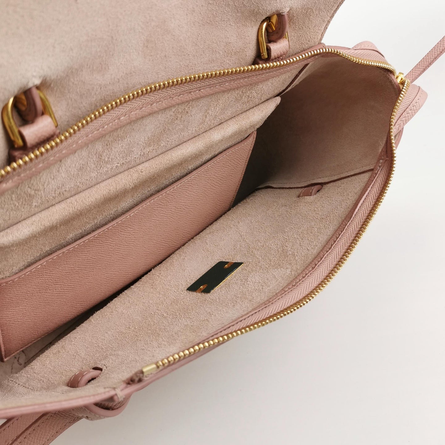 Celine - Belt Bag Mini - Grained leather - Pink - (Small)