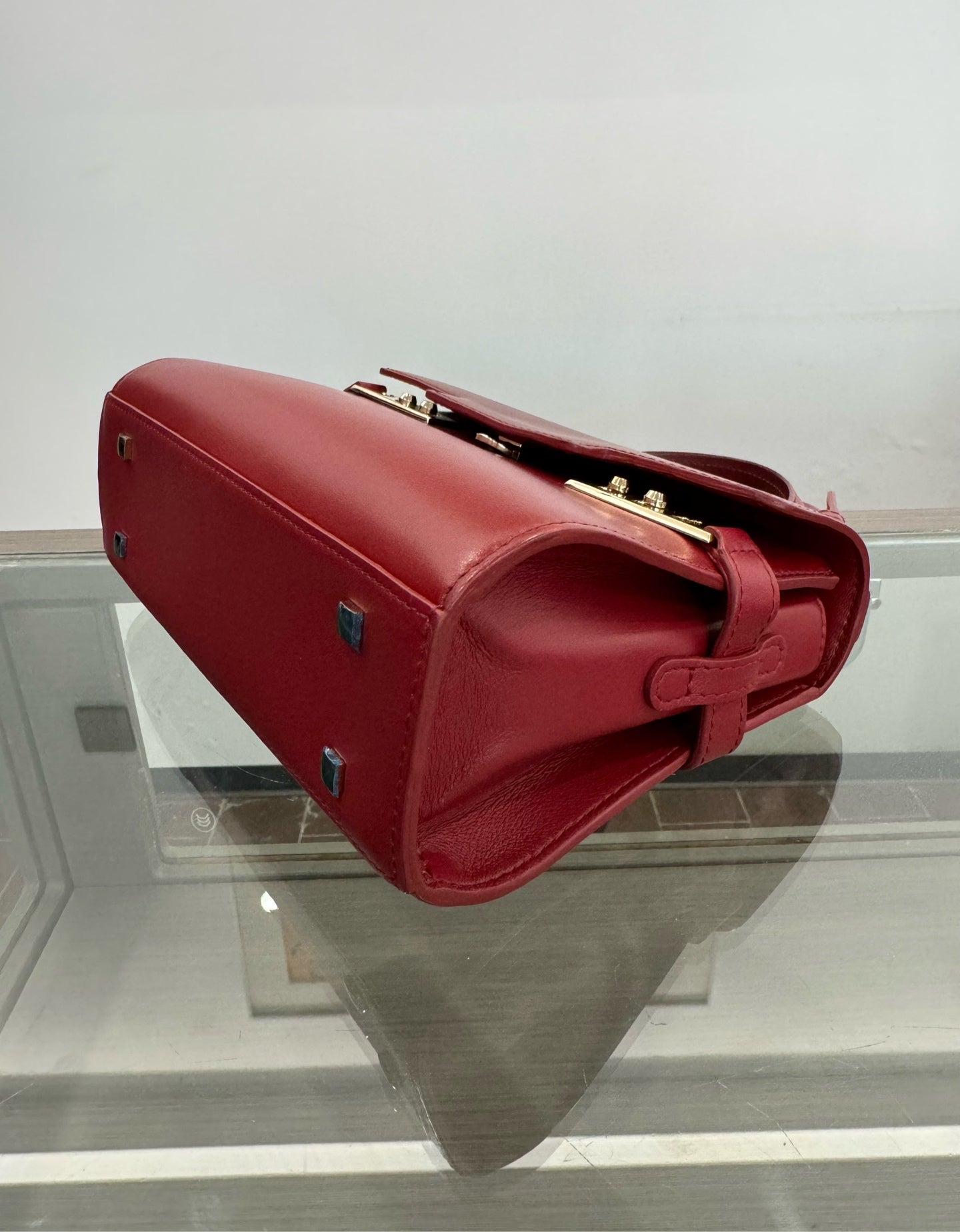 Delvaux - Tempête Small - Leather - Red - (small)
