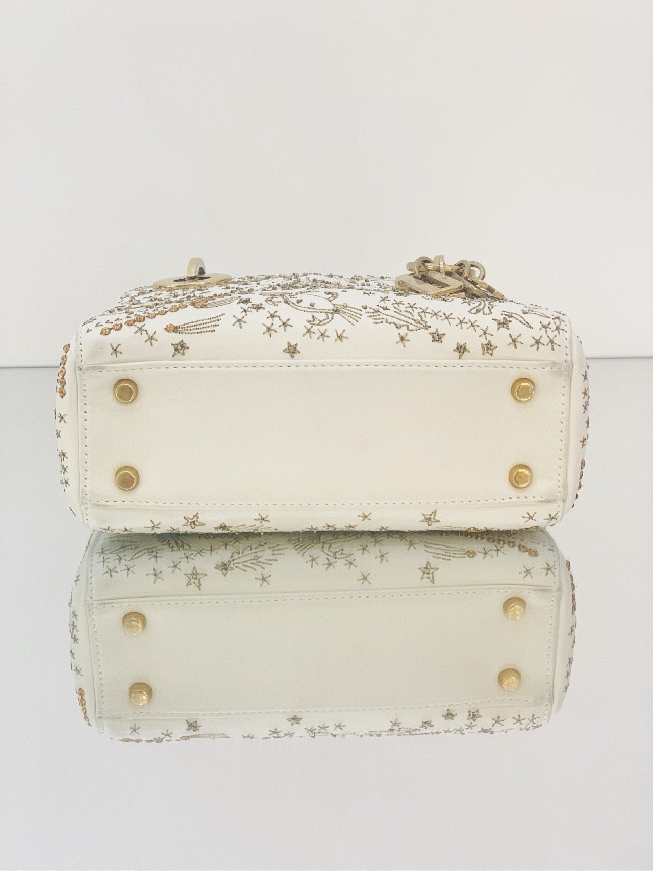 Dior - Lady Dior 12 Constellation Series Mini - Leather - White - (mini)
