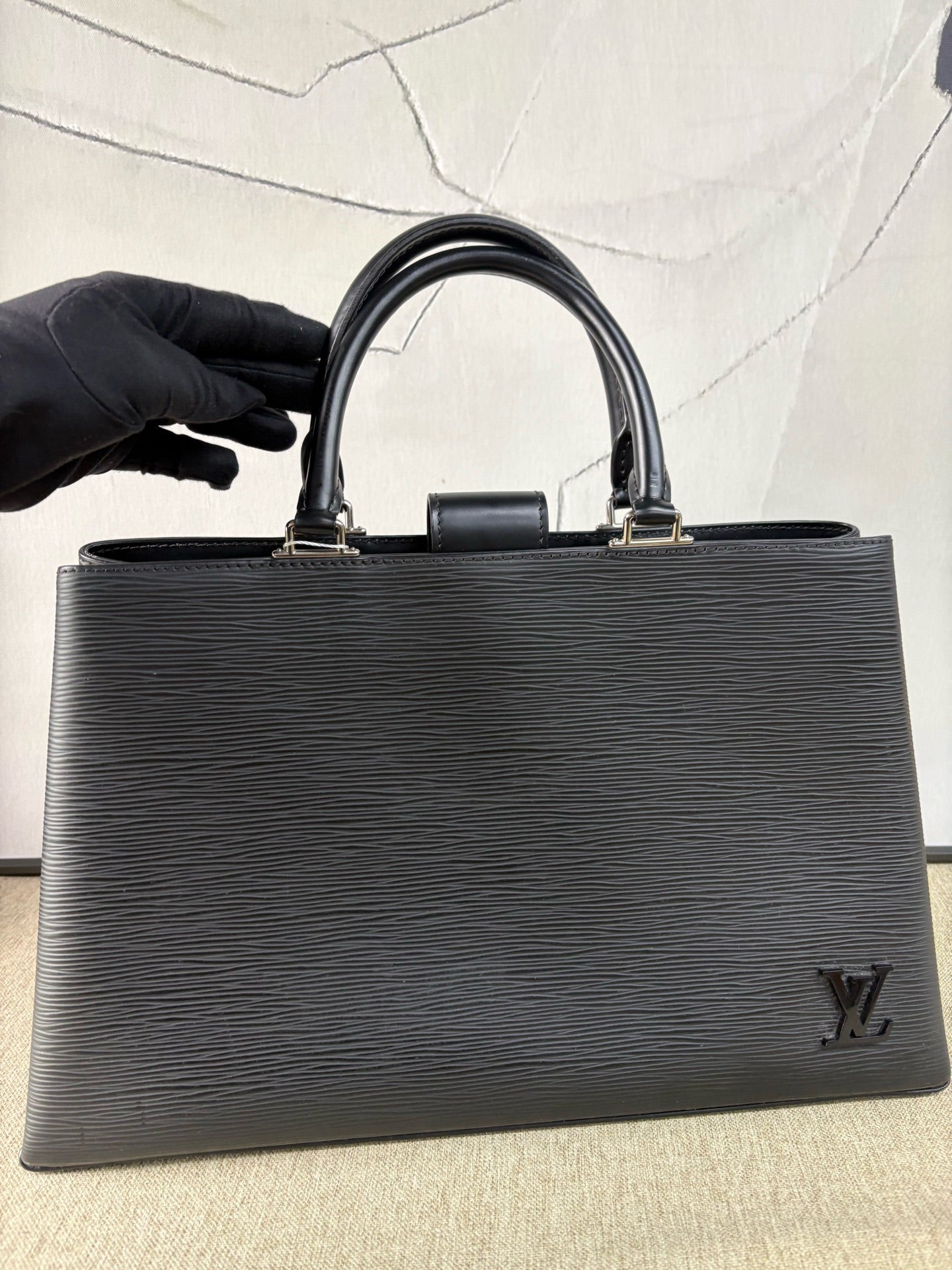 Louis Vuitton - Kleber - Epi leather - Black - (Medium)