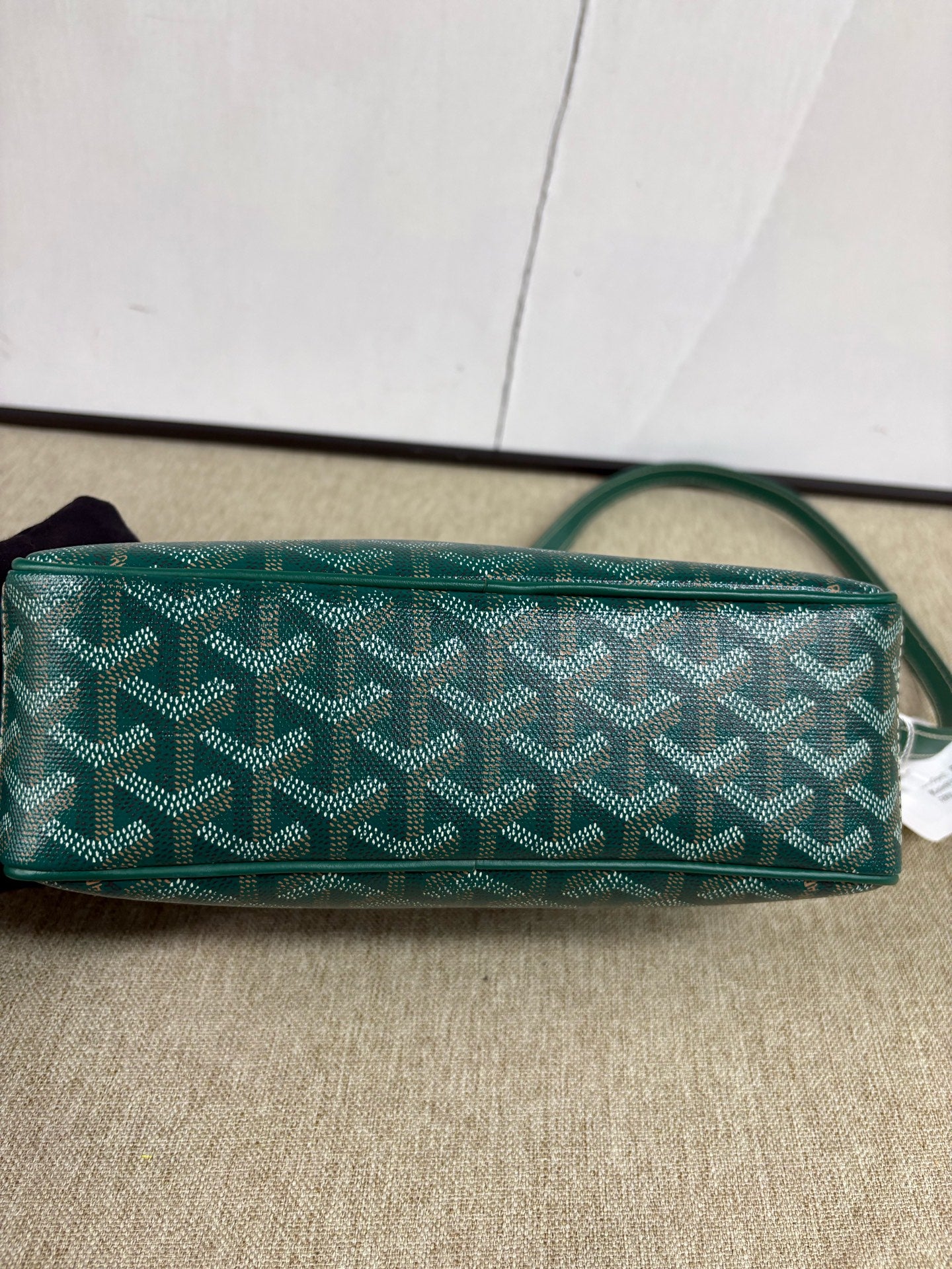 Goyard - Cap-Vert Messenger/Camera Bag - Goyardine canvas and Leather - Green - (small)