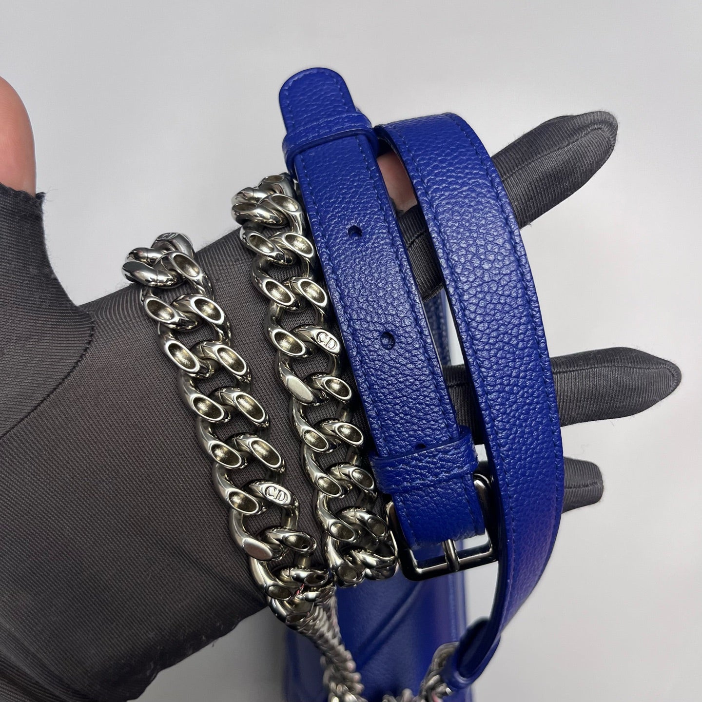Dior - Diorama - Grained leather - Blue - (medium)