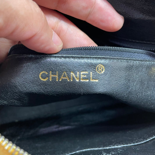 Chanel - Vintage Camera Bag - Pebbled leather - Beige - (medium)