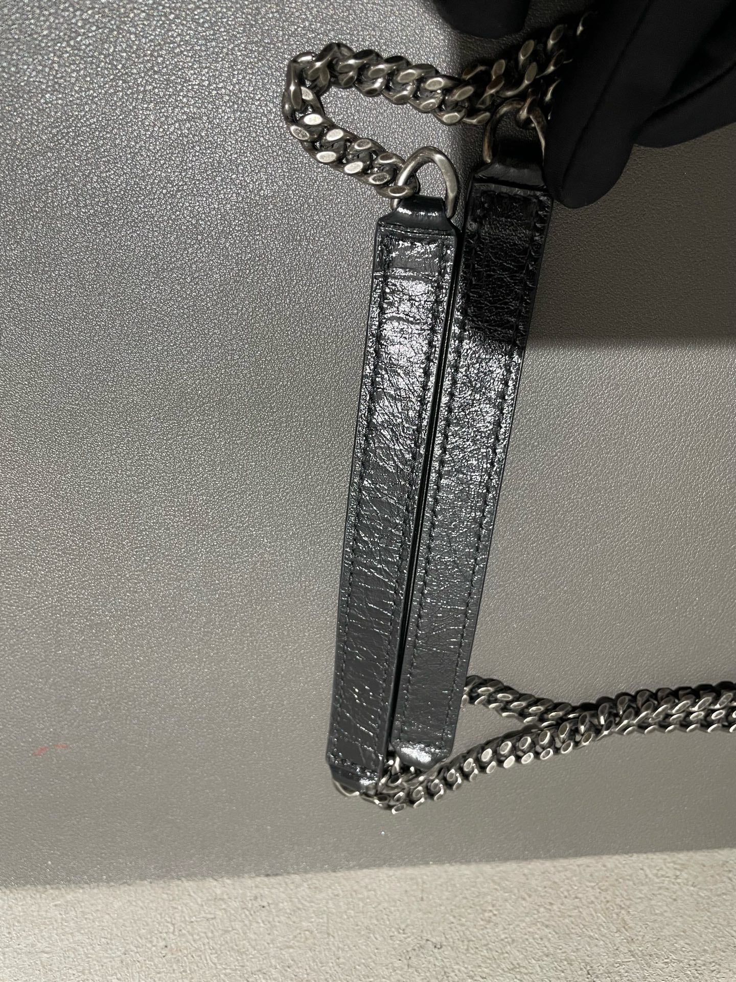 Saint Laurent - Niki Baby Chain Bag - Leather - Black - (small)