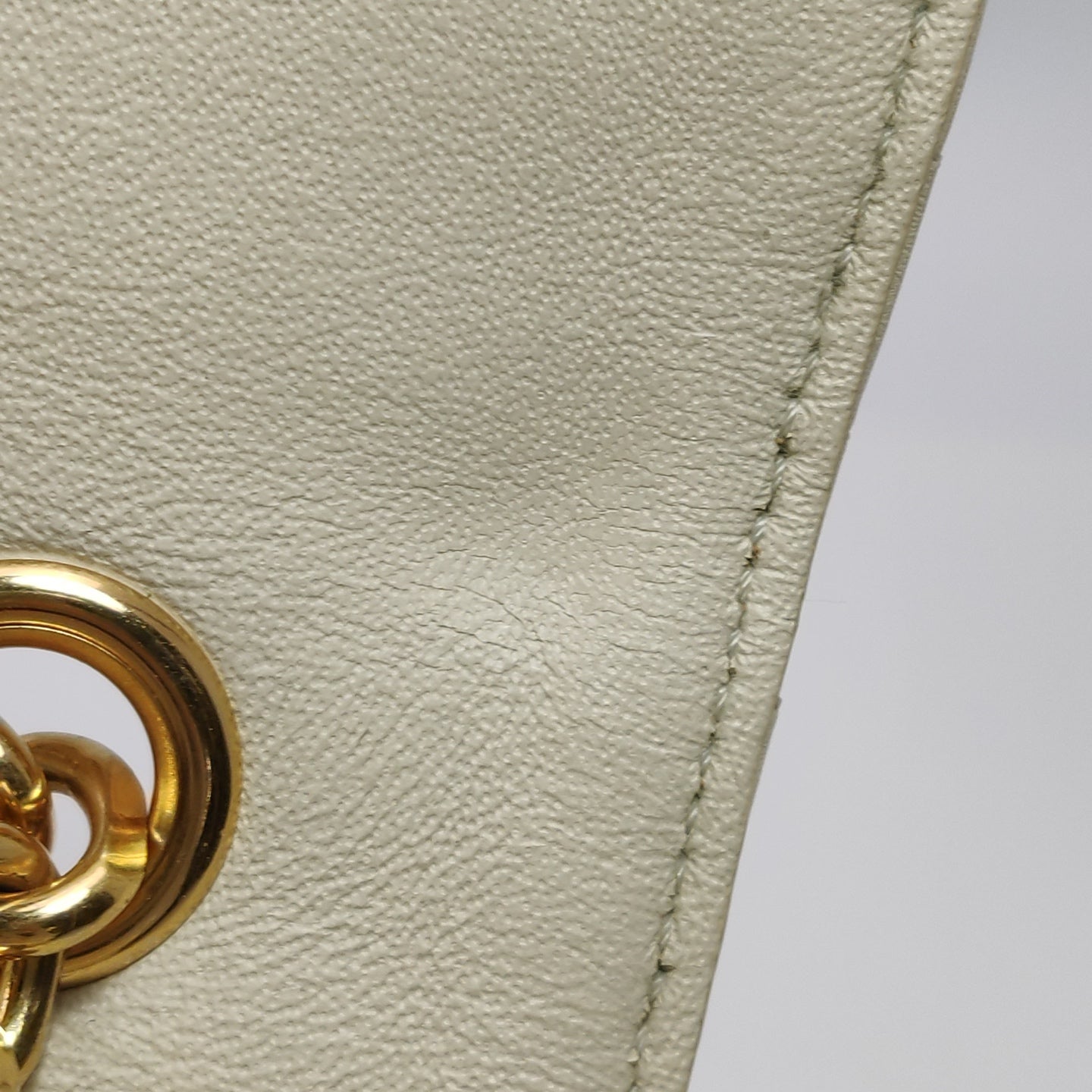 Celine - C Bag Quilted - Leather - Beige - (medium)