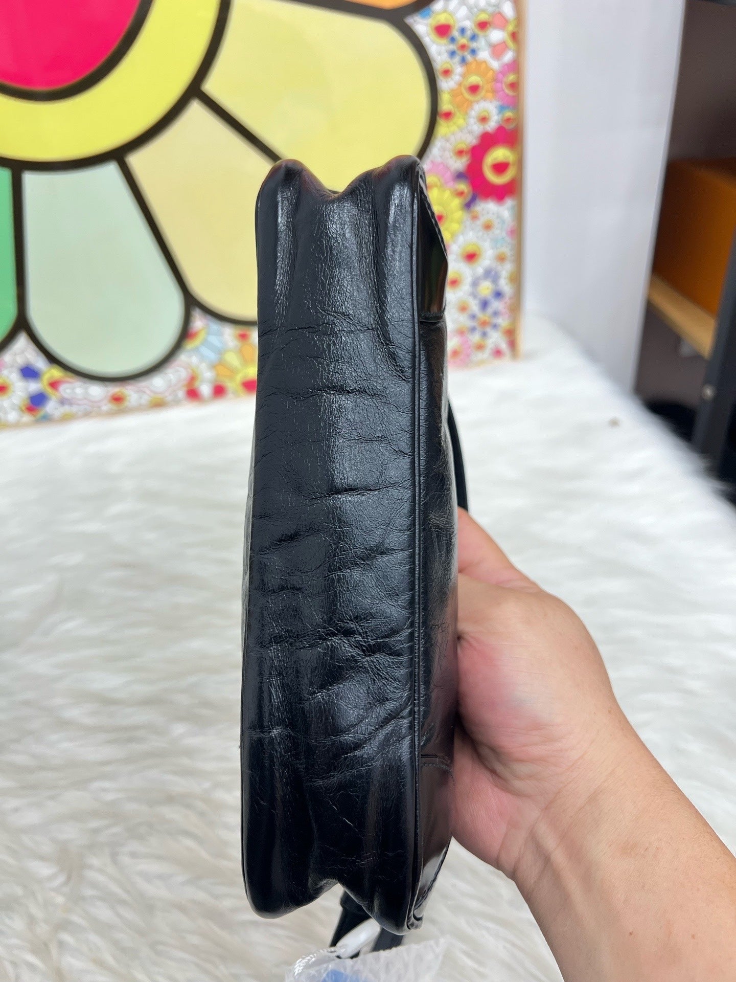 Prada - Re-Edition 2002 - Waxed leather - Black - (mini)
