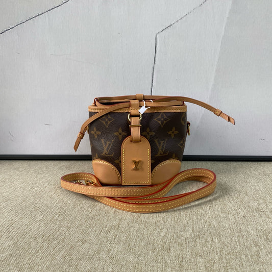 Louis Vuitton - Nano Noe - Monogram coated canvas with Vachetta leather trim - Brown - (mini)