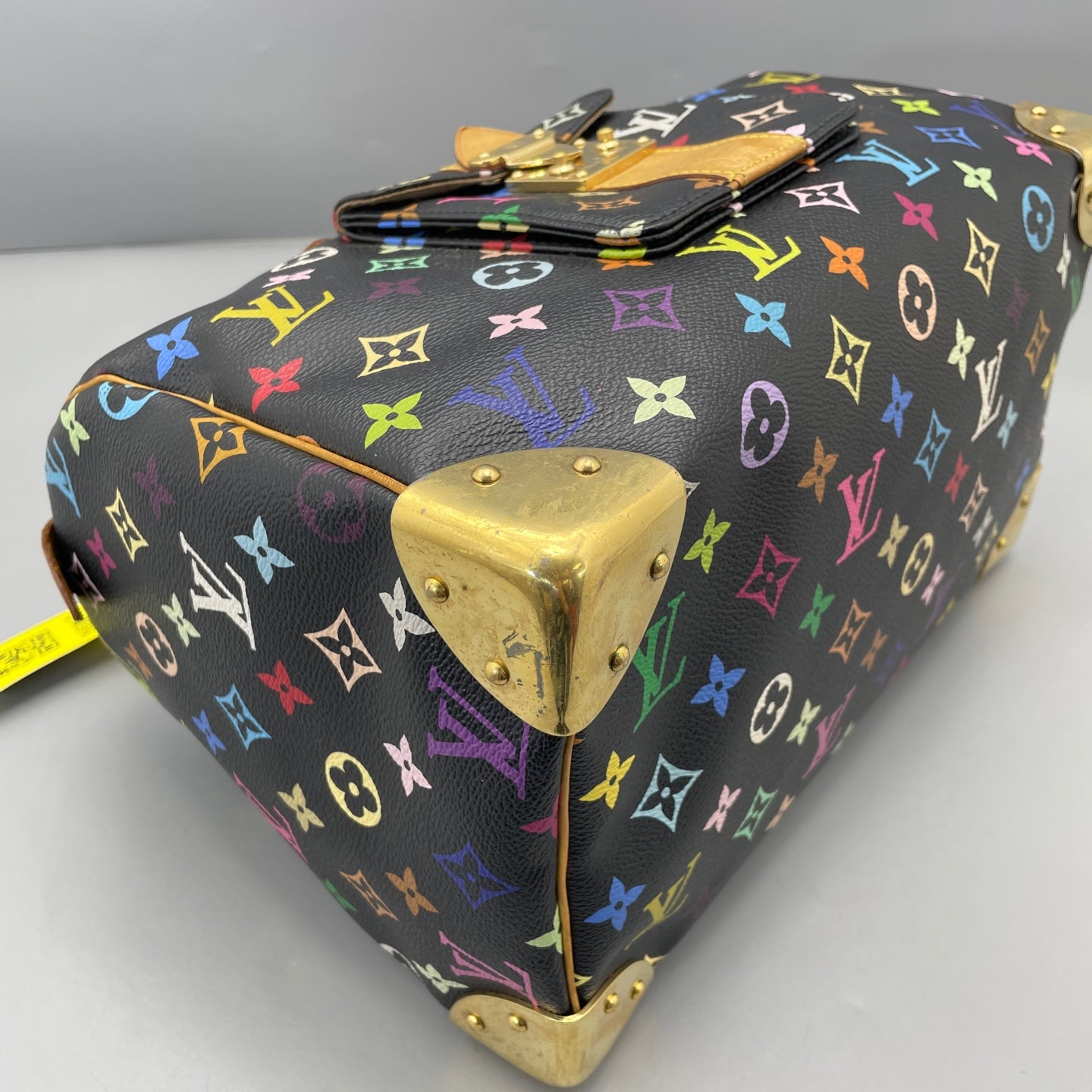 Louis Vuitton - Speedy 30 Monogram Multicolore - Coated canvas with Vachetta leather trim - Black - (Medium)