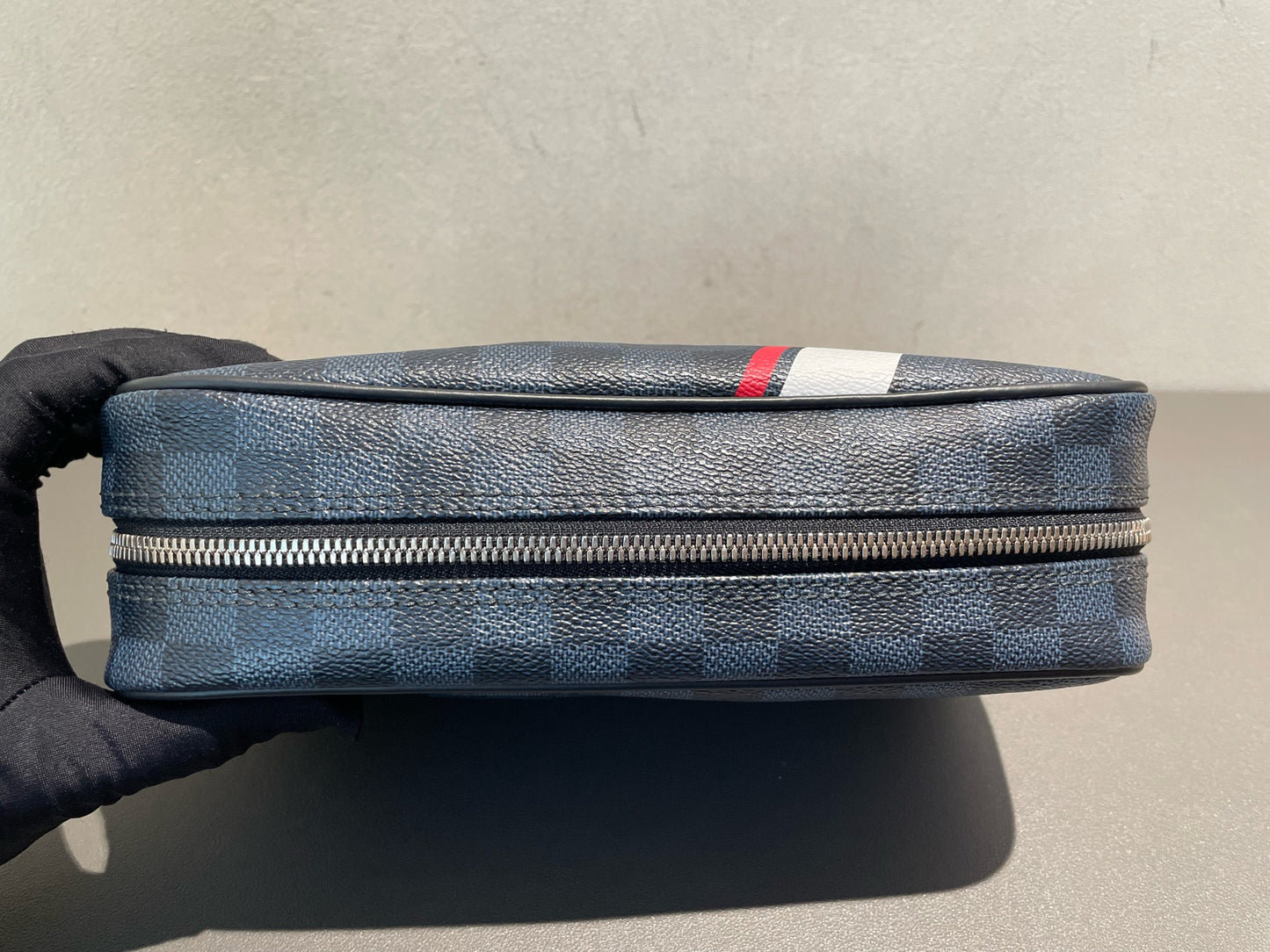 Louis Vuitton - America's Cup Regatta Limited Edition Toiletry Pouch - Damier Graphite coated canvas - Black - (small)