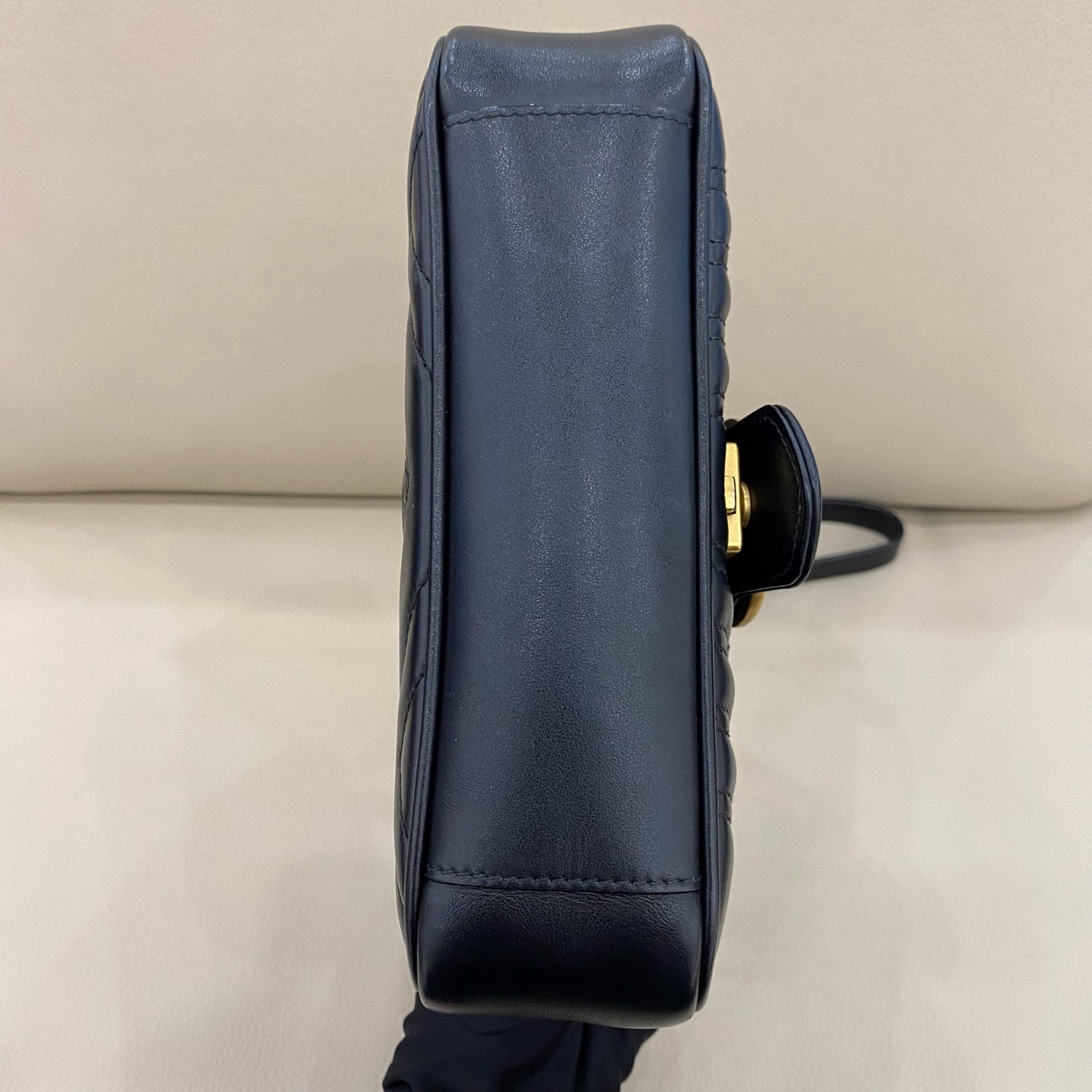 Gucci - GG Marmont Matelassé Mini Bag - Leather - Black - (mini)
