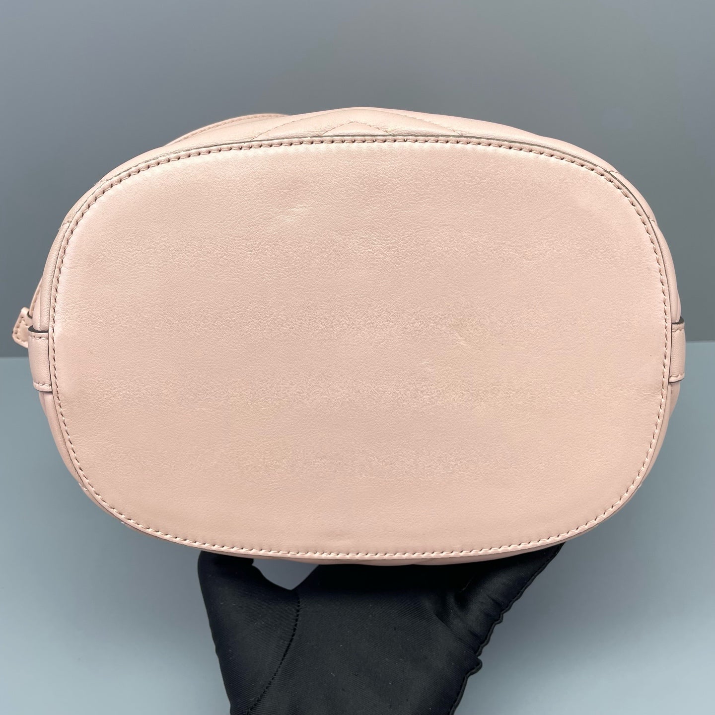 Gucci - GG Marmont Bucket Bag - Leather - Pink - (small)