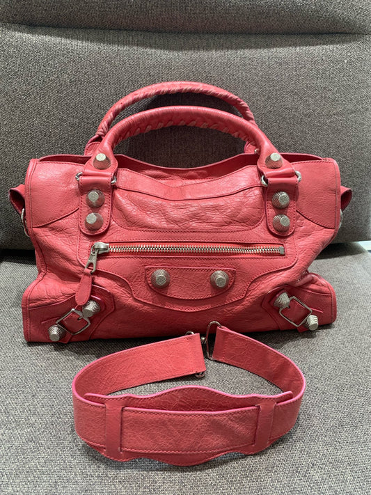 Balenciaga - City - Leather - Pink - (medium)