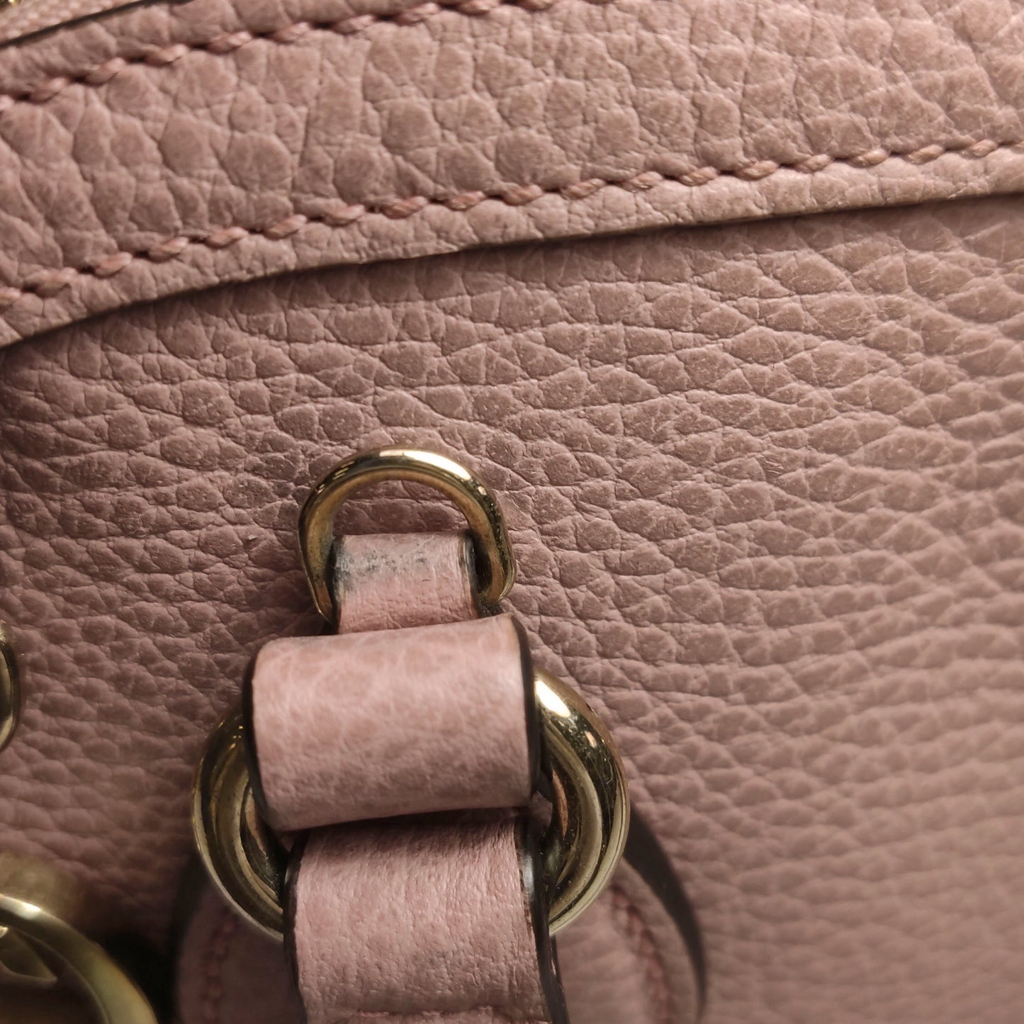 Gucci - Micro Dome Bag - Grained leather - Pink - (Small)