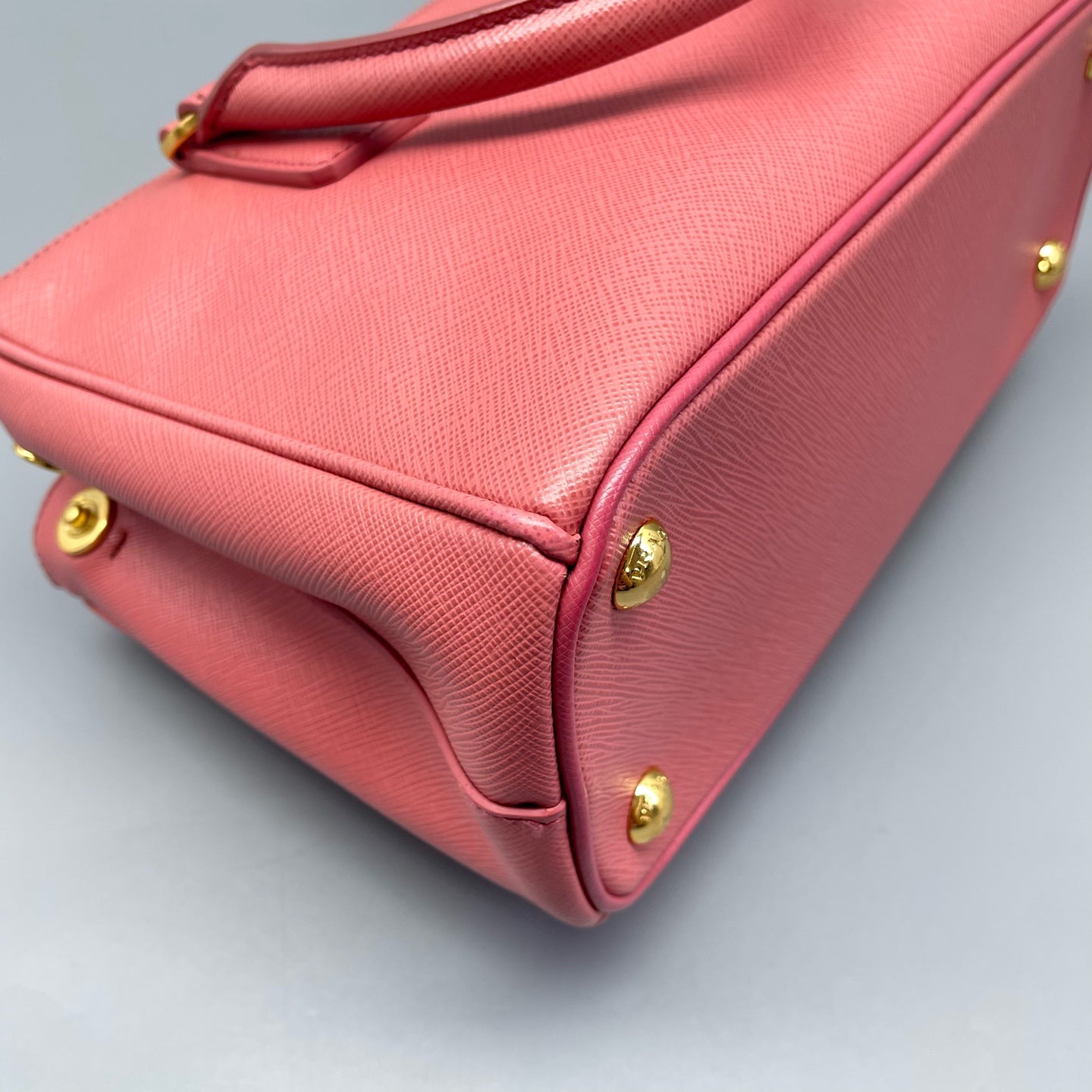 Prada - Galleria Mini Tote - Saffiano leather - Pink - (mini)