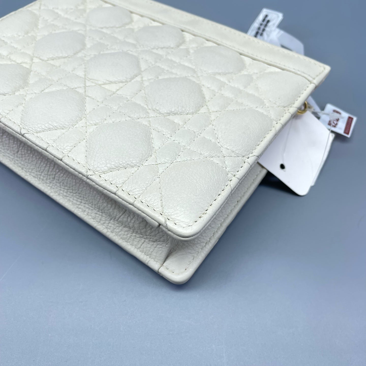 Loewe - Cubi Bag - Anagram canvas with leather trim - Beige - (small)