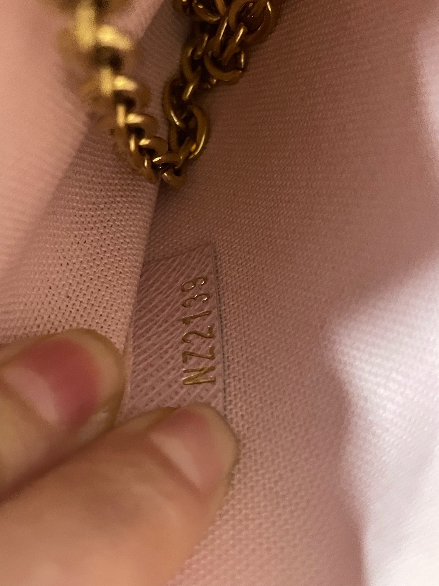 Louis Vuitton - Félicie Pochette - Damier Azur coated canvas - White - (mini)