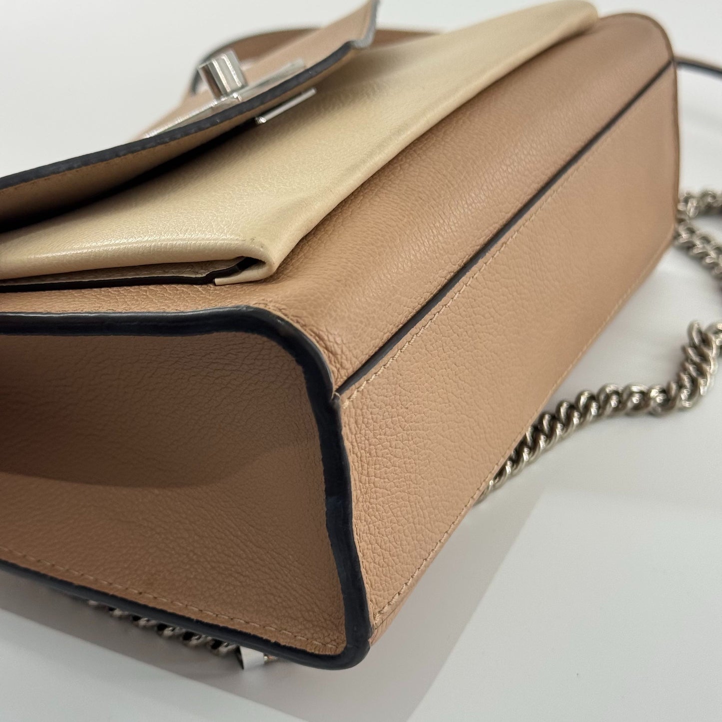 Louis Vuitton - Lockme Chain Bag - Leather - Beige - (Small)