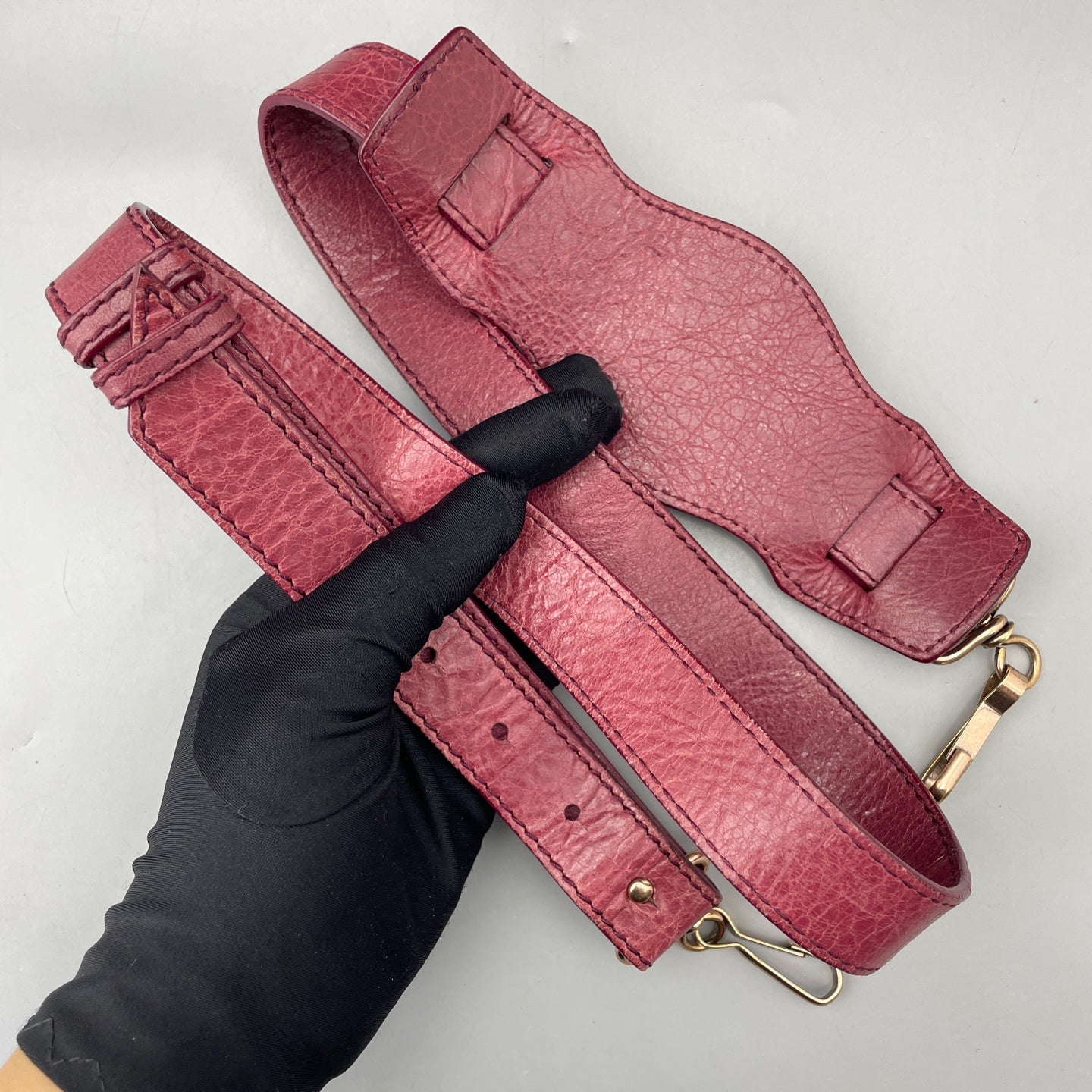 Balenciaga - City Bag - Leather - Burgundy - (medium)