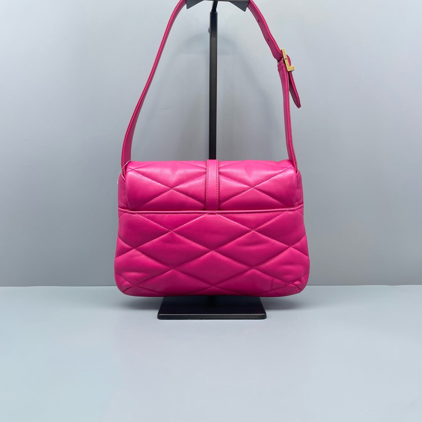Saint Laurent - Le 57 Hobo Bag - Lambskin leather - Pink - (Medium)