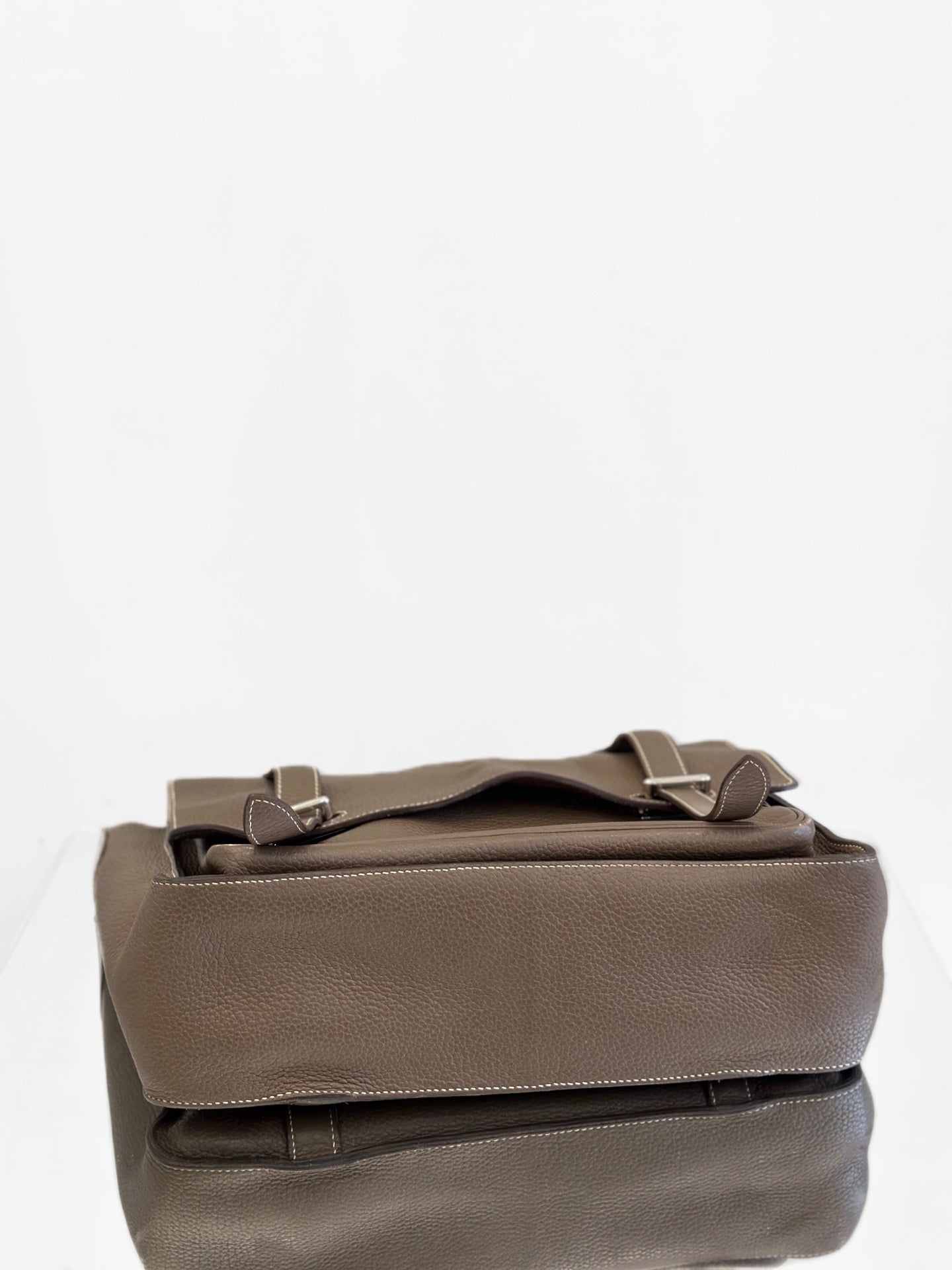 Hermès - Steve - Taurillon Clemence leather - Elephant Grey - (medium)