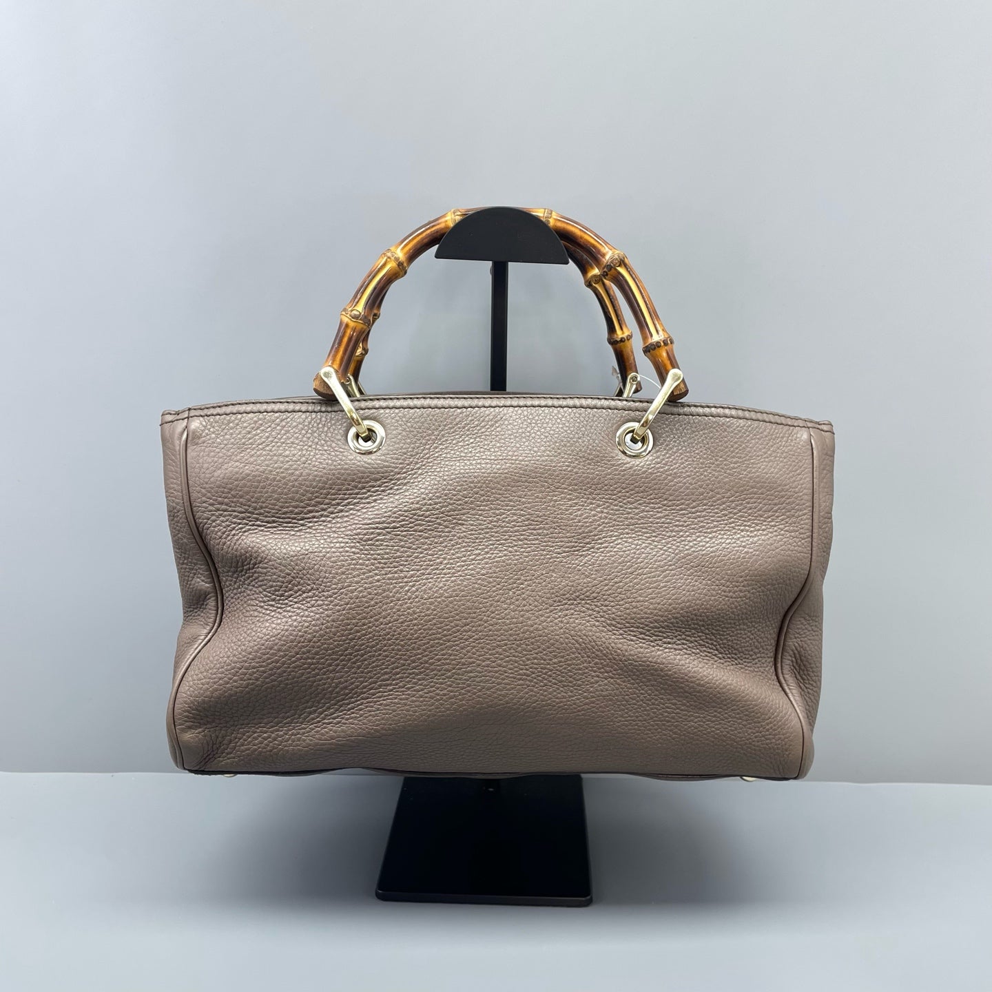 Gucci - Bamboo Tote Bag 322112 - Leather - Grey - (Medium)