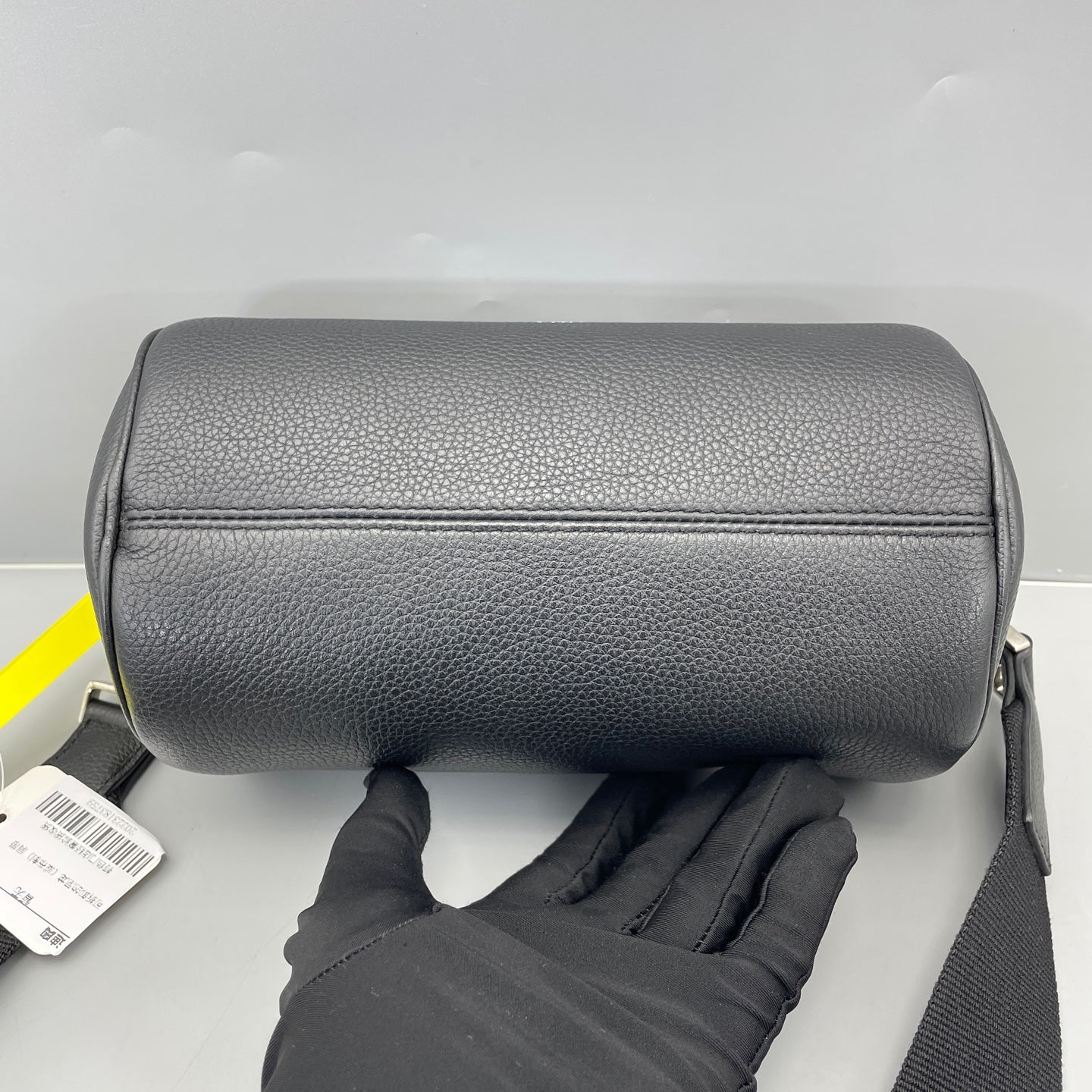 Dior - Roller Messenger Bag - Grained leather - Black - (small)