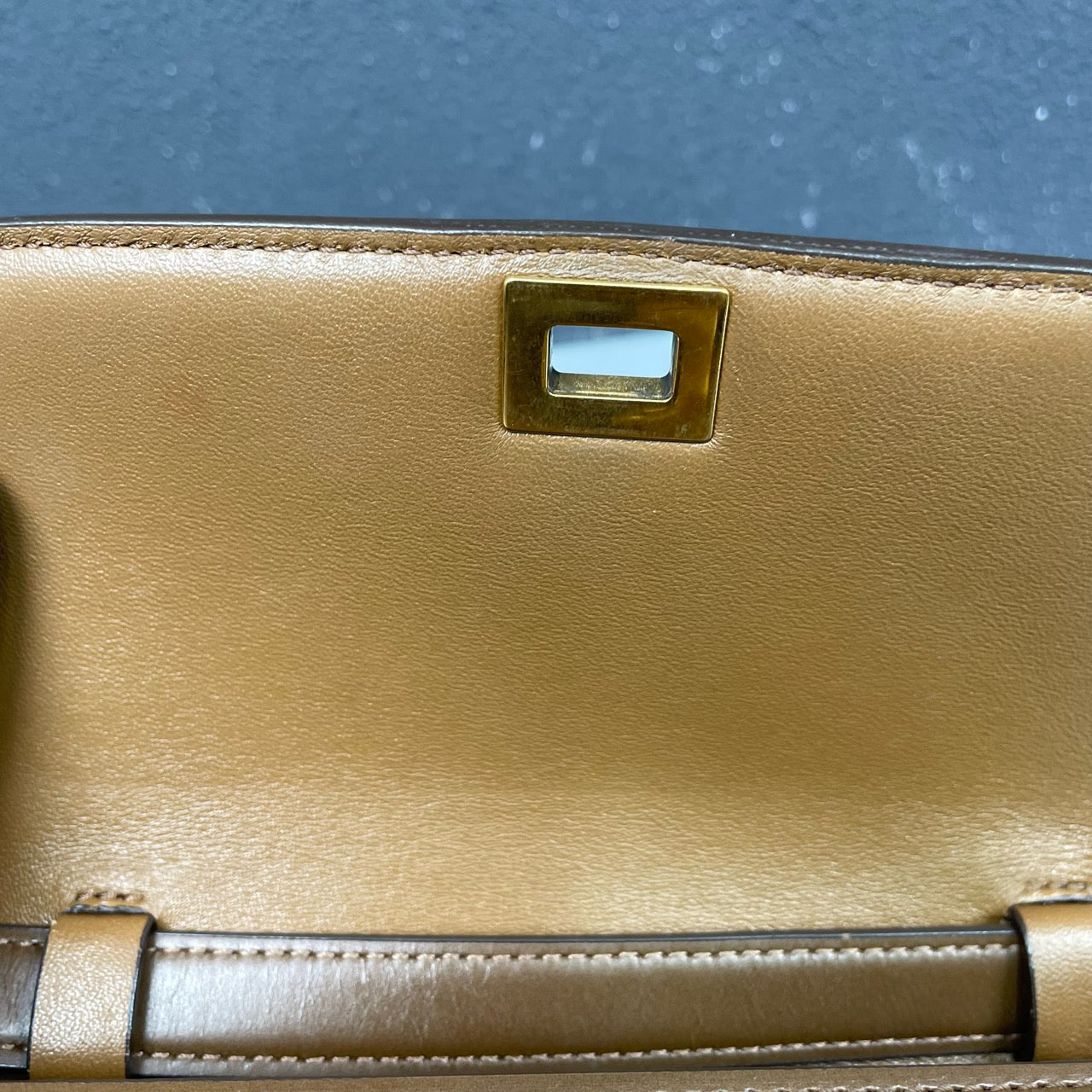 Celine - Classic Box Bag - Leather - Brown - (small)