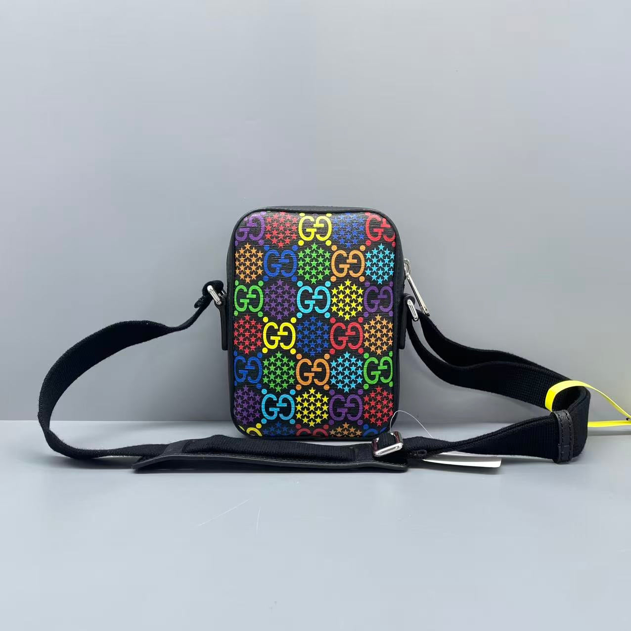 Gucci - GG Multicolour Camera Bag - Coated canvas with leather trim - Multicolour - (mini)