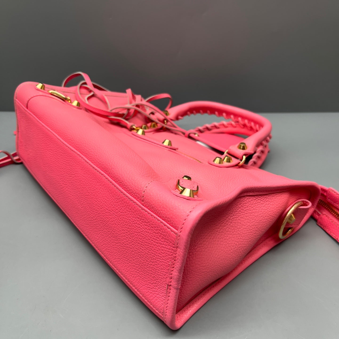 Balenciaga - Classic City Bag - Goatskin leather - Pink - (Medium)