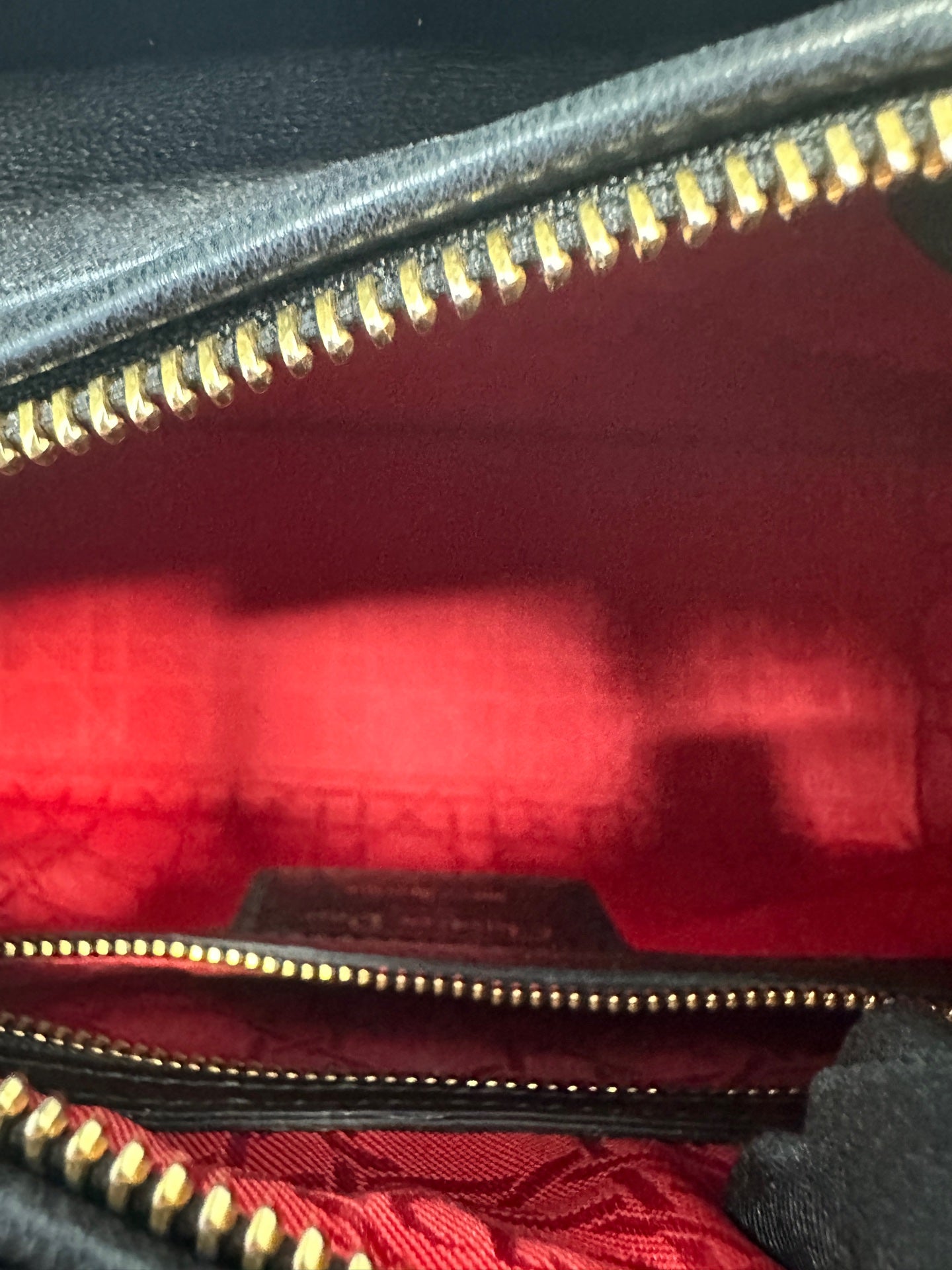 Dior - Lady Dior - Lambskin leather - Black - (medium)