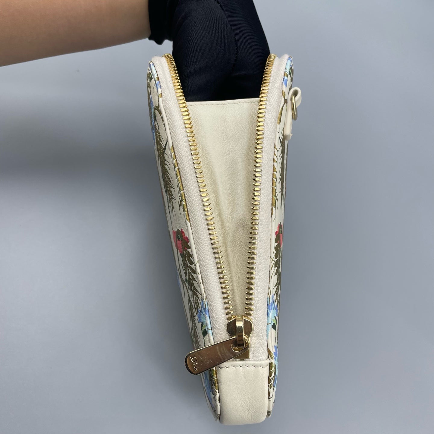 Dior - Phone Holder Bag - Leather - White - (mini)