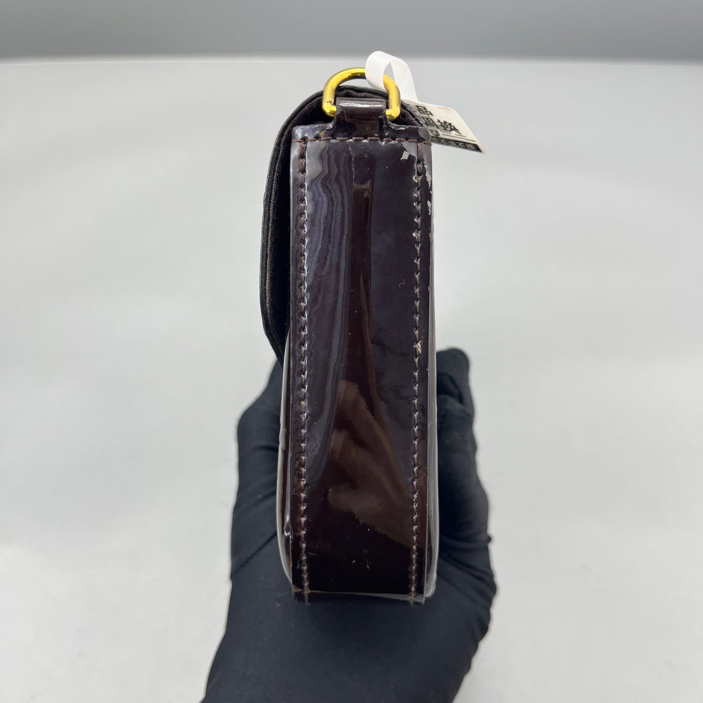 Louis Vuitton - Félicie Pochette - Monogram Vernis leather - Burgundy - (small)