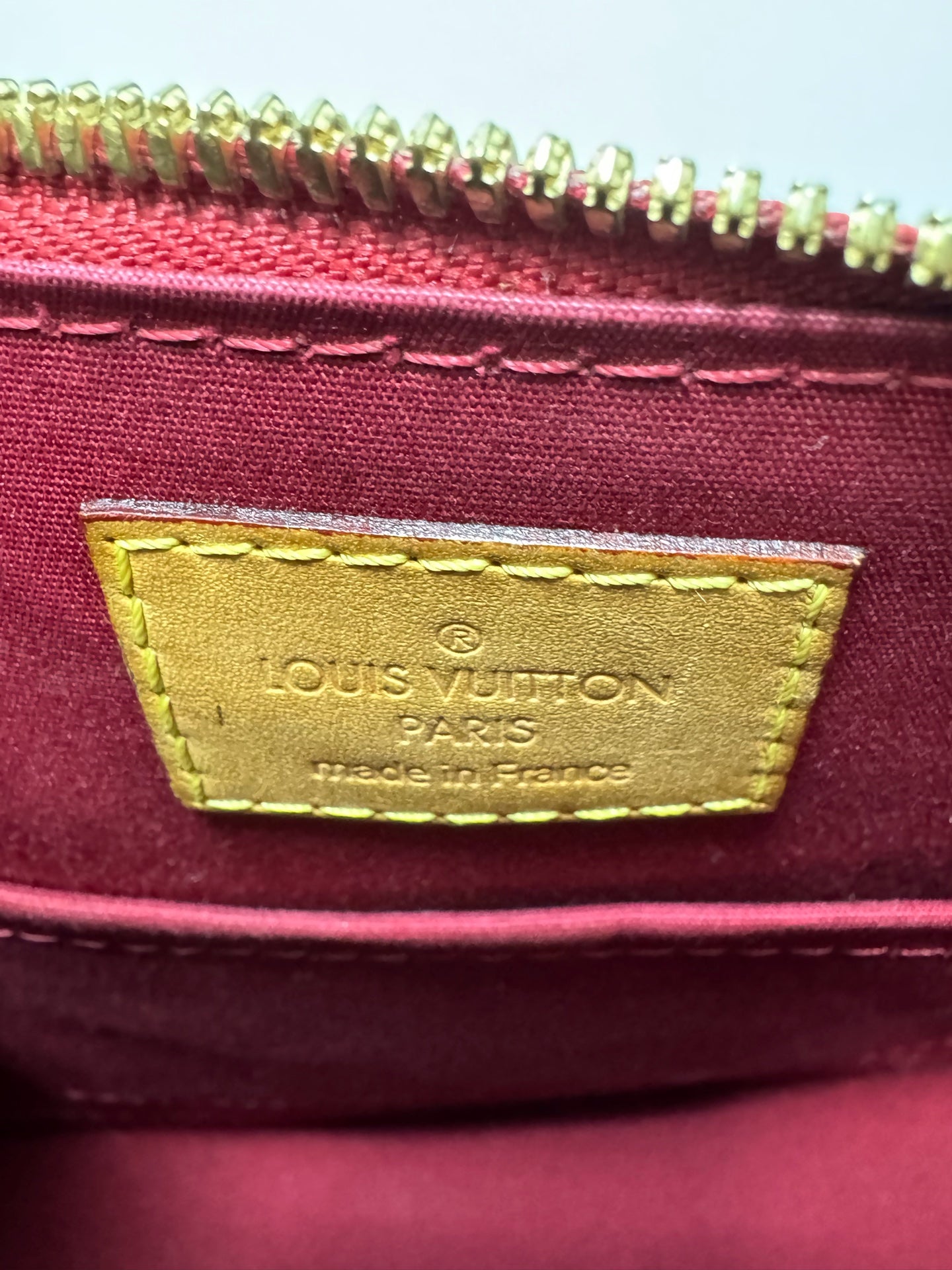 Louis Vuitton - Alma BB - Patent leather - Red - (mini)