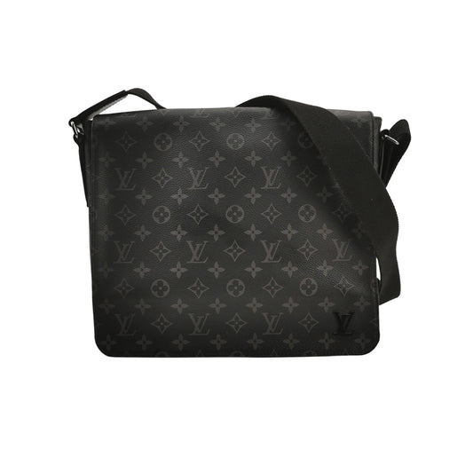Louis Vuitton - Discovery Messenger Bag PM - Monogram Eclipse coated canvas - Black - (medium)