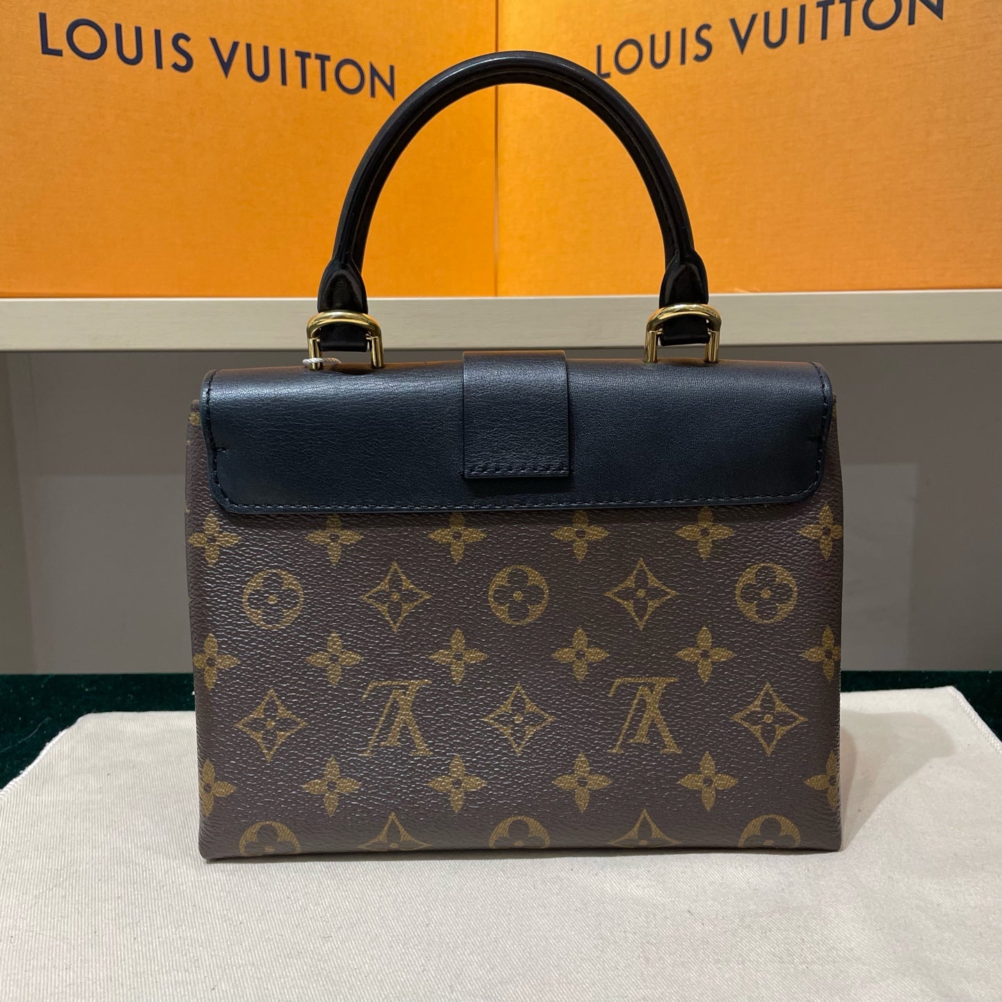 Louis Vuitton - Locky BB - Monogram coated canvas and Leather - Brown - (mini)