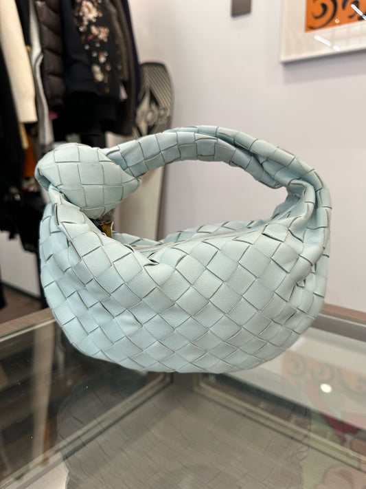 Bottega Veneta - Mini Jodie - Lambskin leather - Blue - (mini)