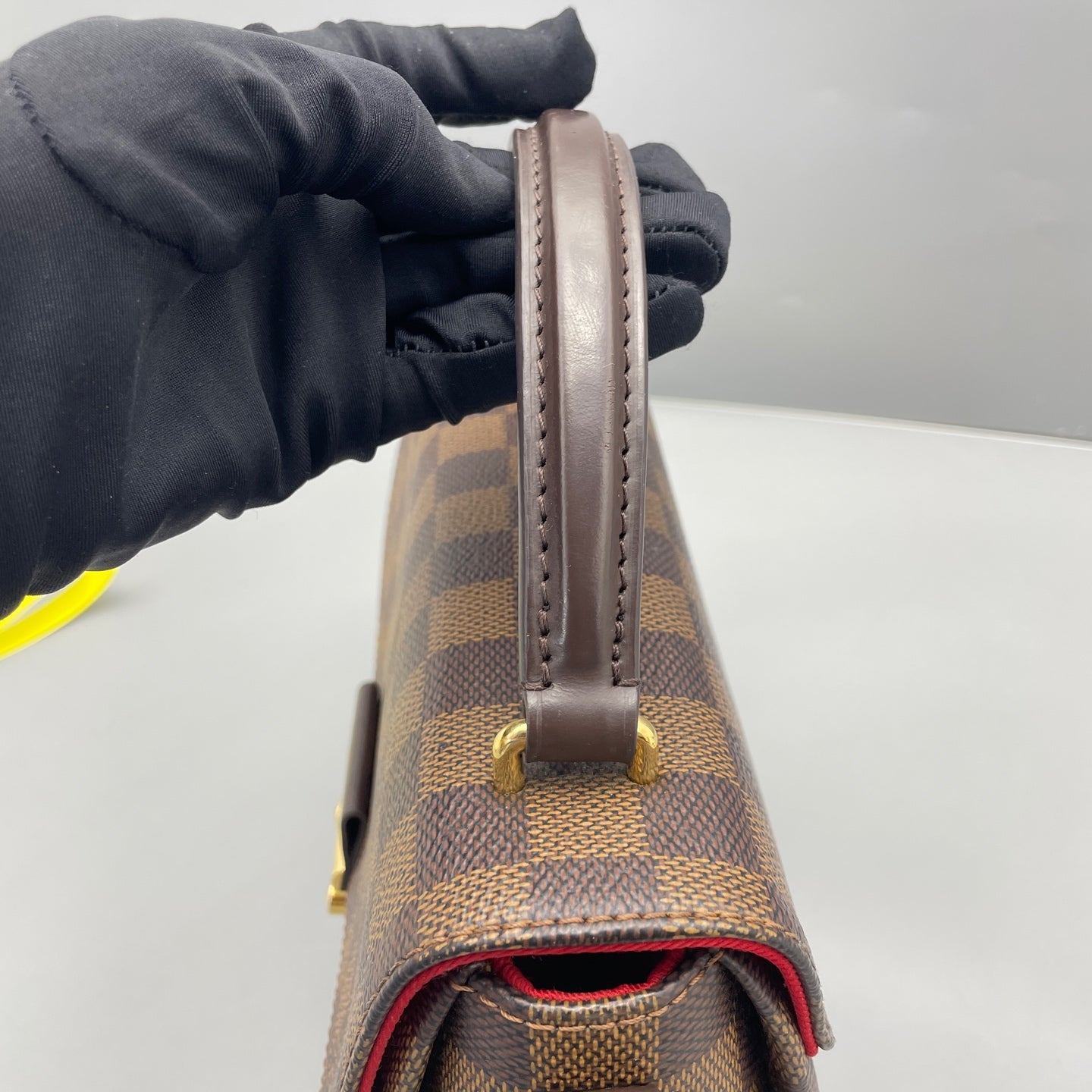 Louis Vuitton - Pochette Metis - Damier Ebene coated canvas with leather trim - Brown - (small)